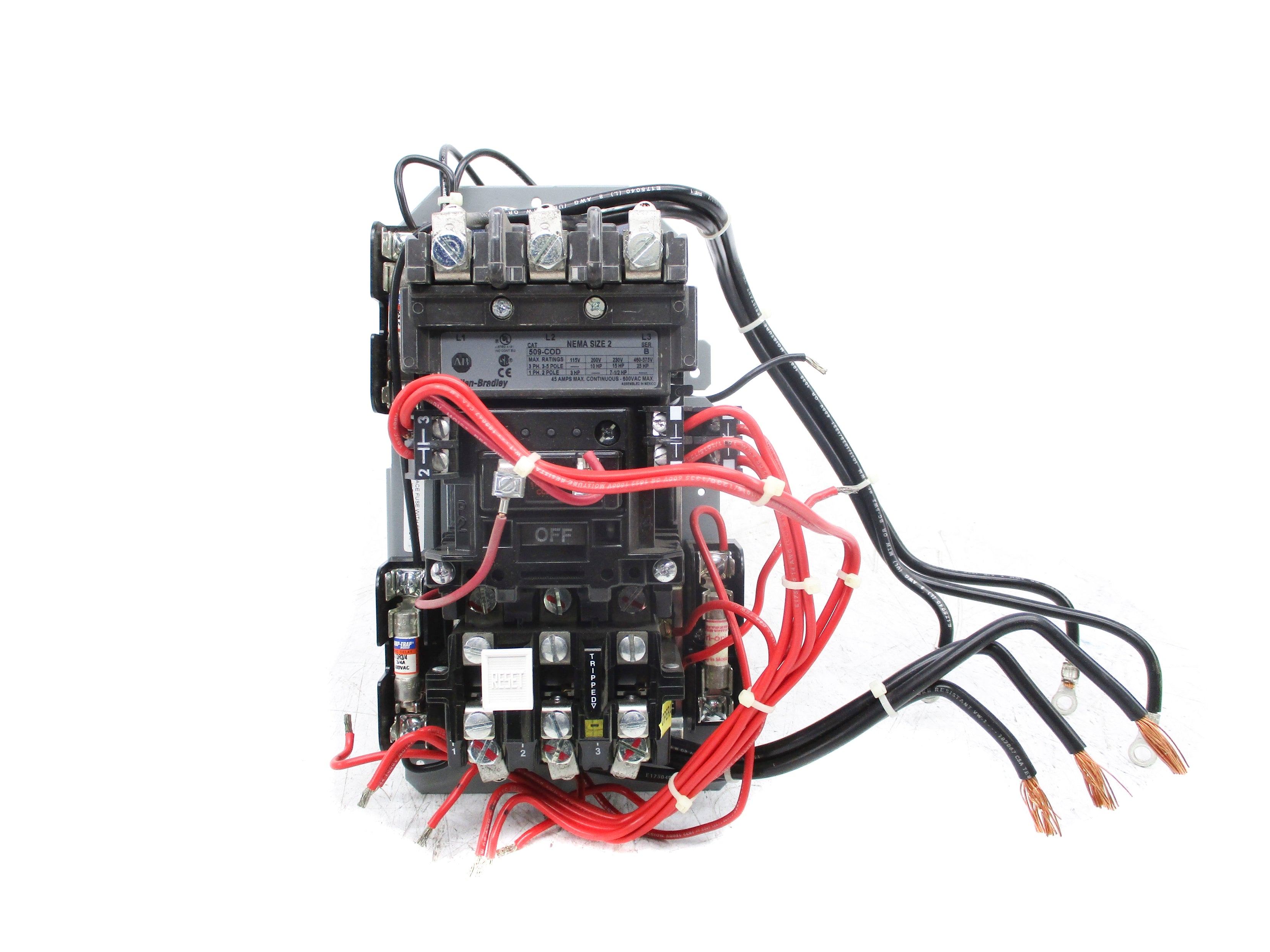 ALLEN BRADLEY 509-COD SER. B (AS PICTURED) UNMP