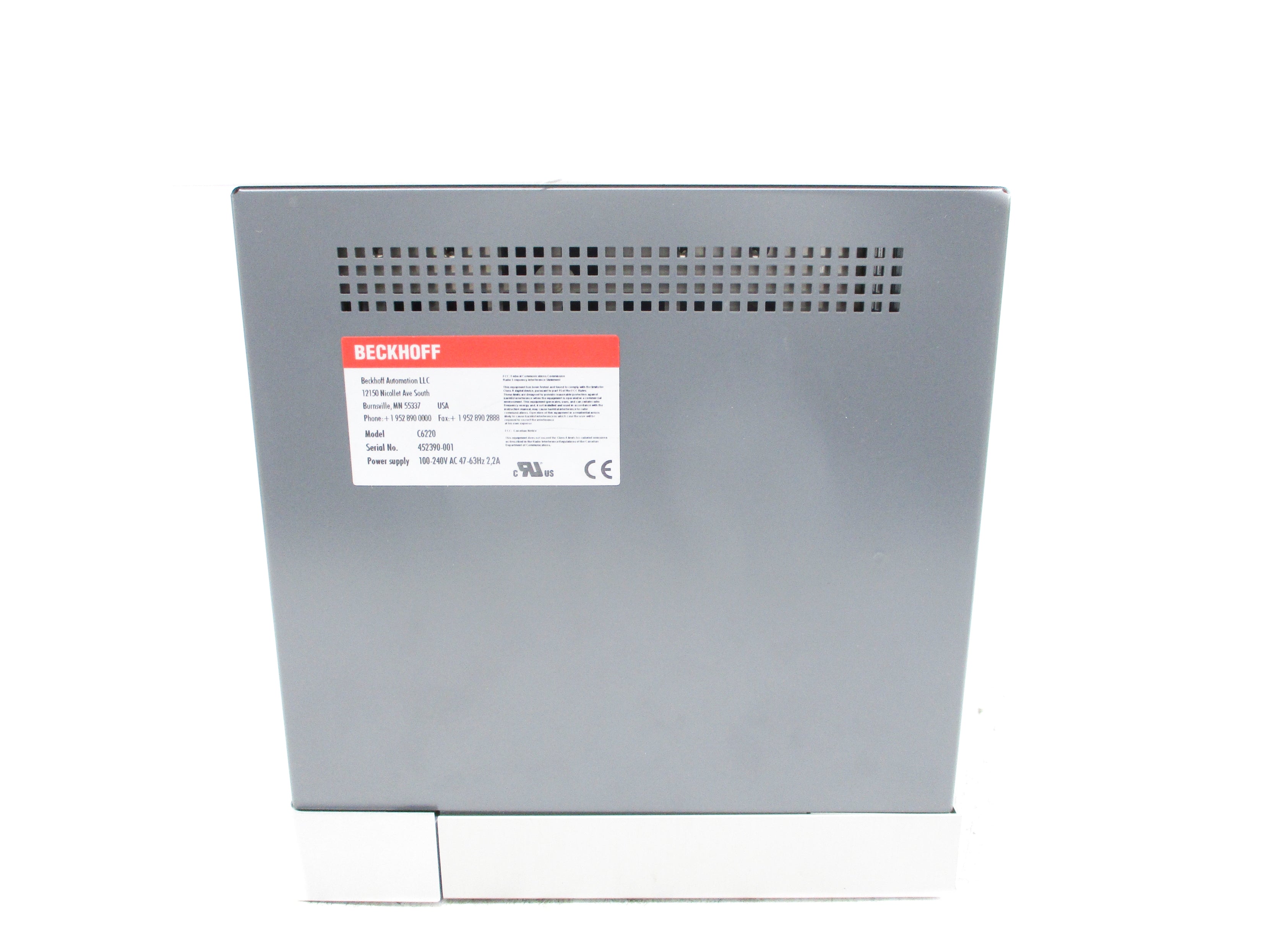 BECKHOFF C6220 UNMP