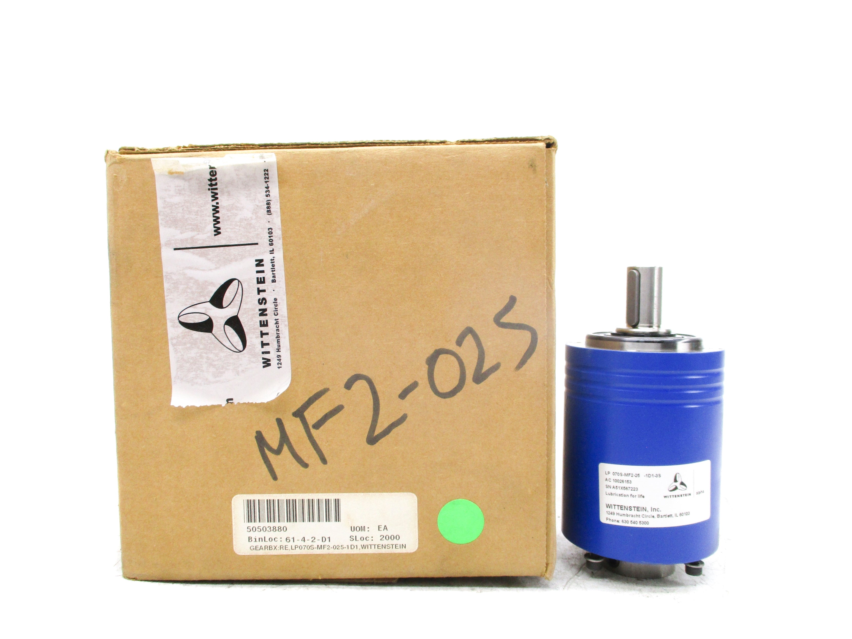WITTENSTEIN LP070S-MF2-25-1D1-3S NSMP