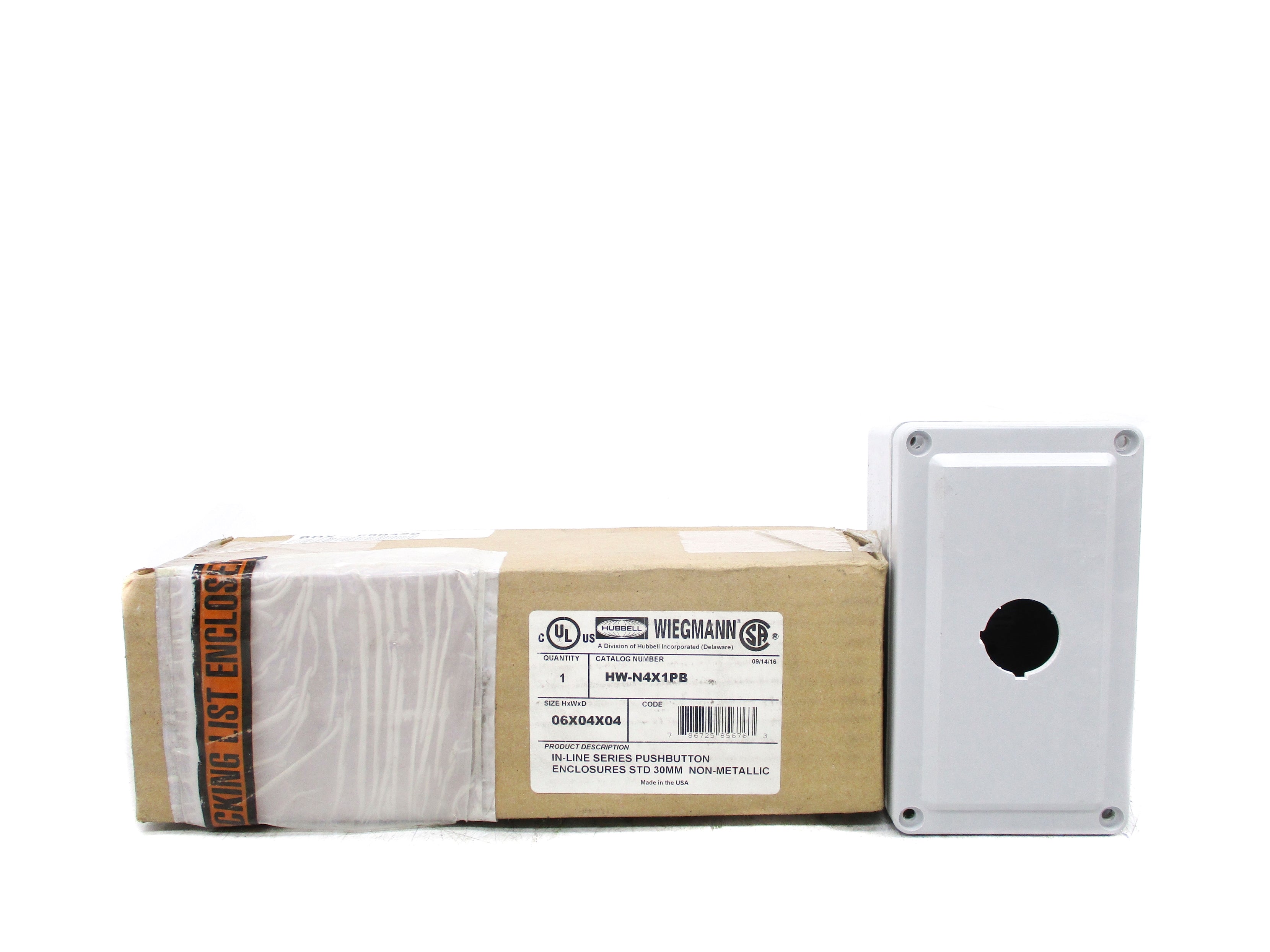 HUBBELL HW-N4X1PB NSMP