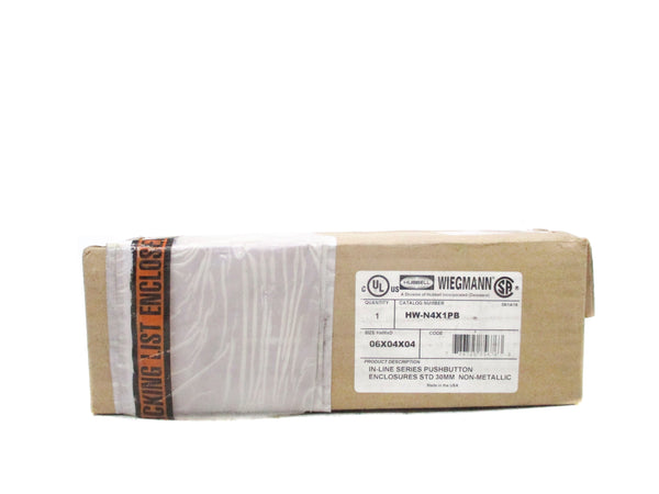 HUBBELL HW-N4X1PB NSMP