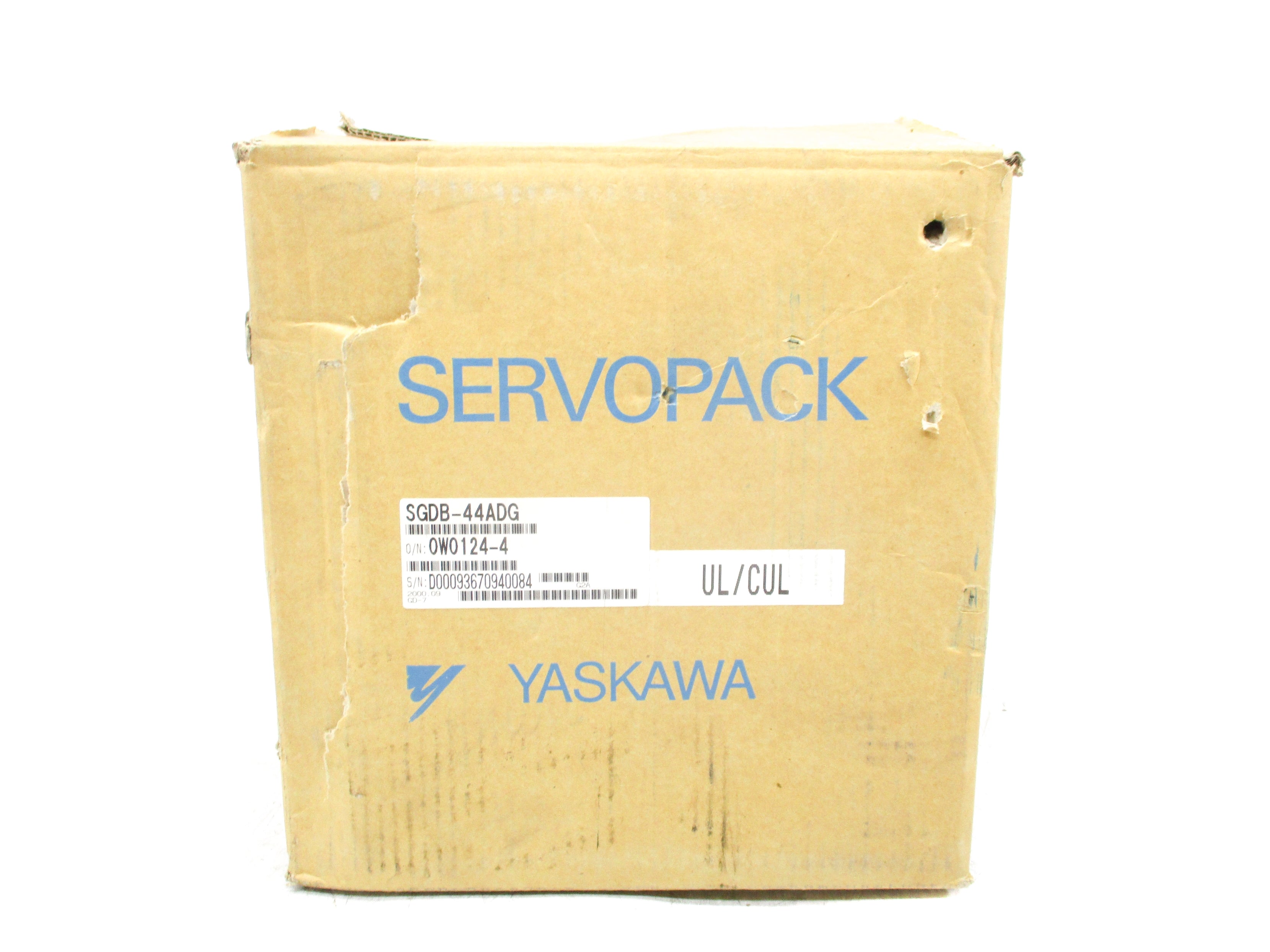 YASKAWA SGDB-44ADG NSMP