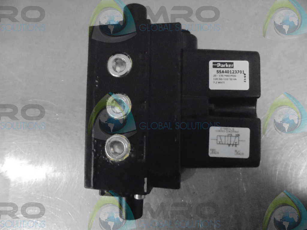 PARKER SS40123701 3/8 DS 2P 120V/60*** *NEW NO BOX*
