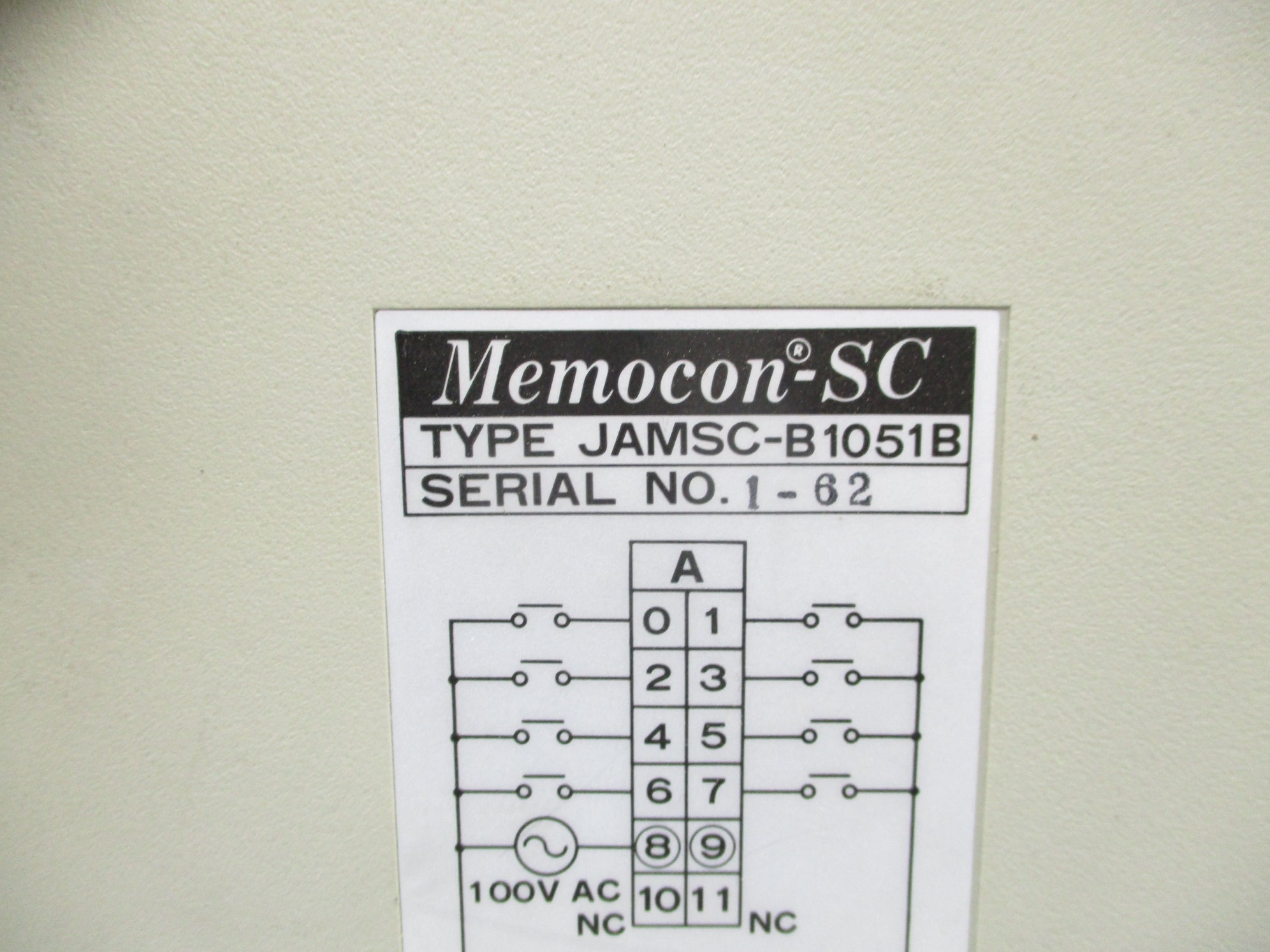 YASKAWA JAMSC-B1051B UNMP