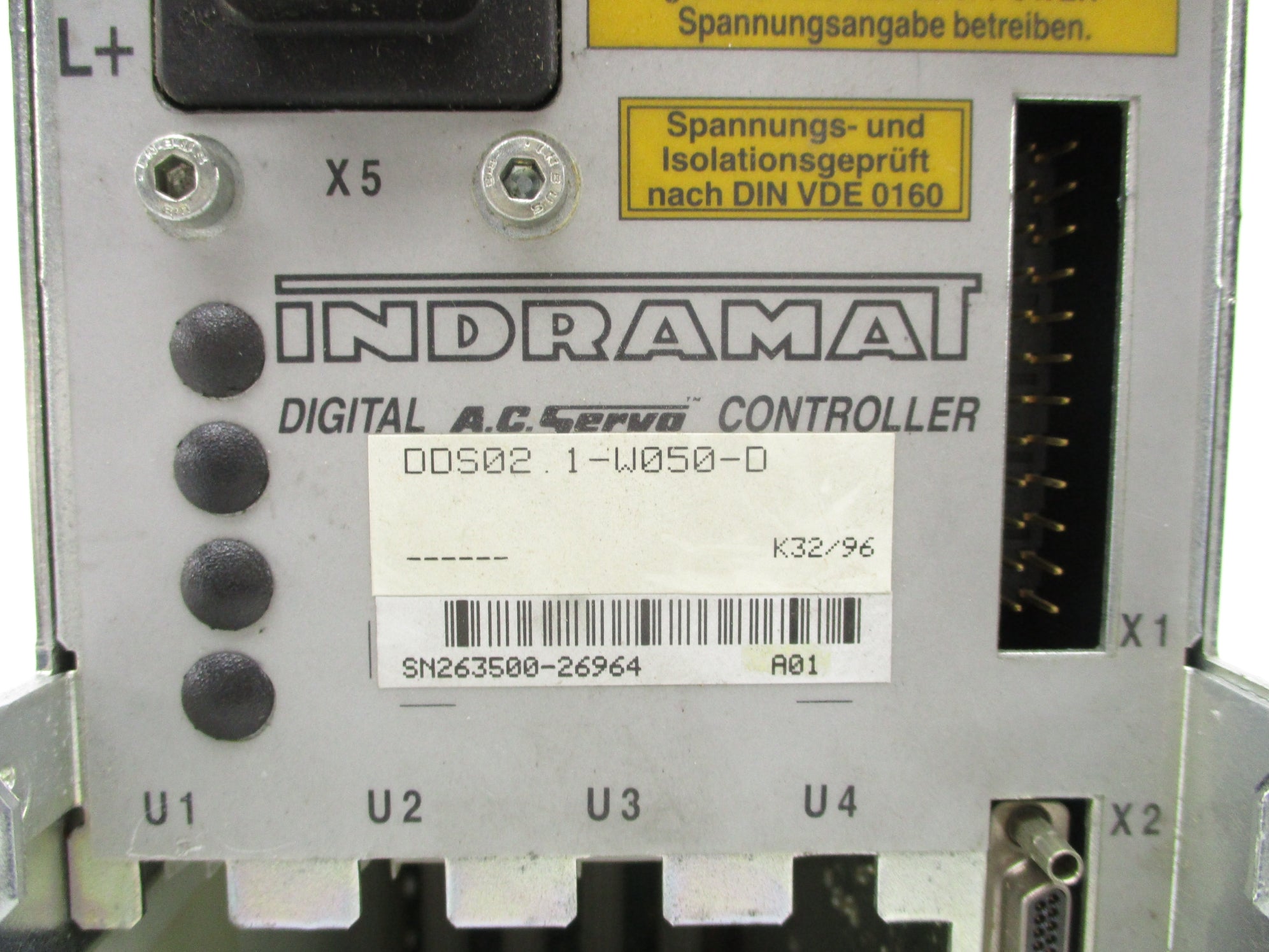 INDRAMAT DDS02.1-W050-D UNMP