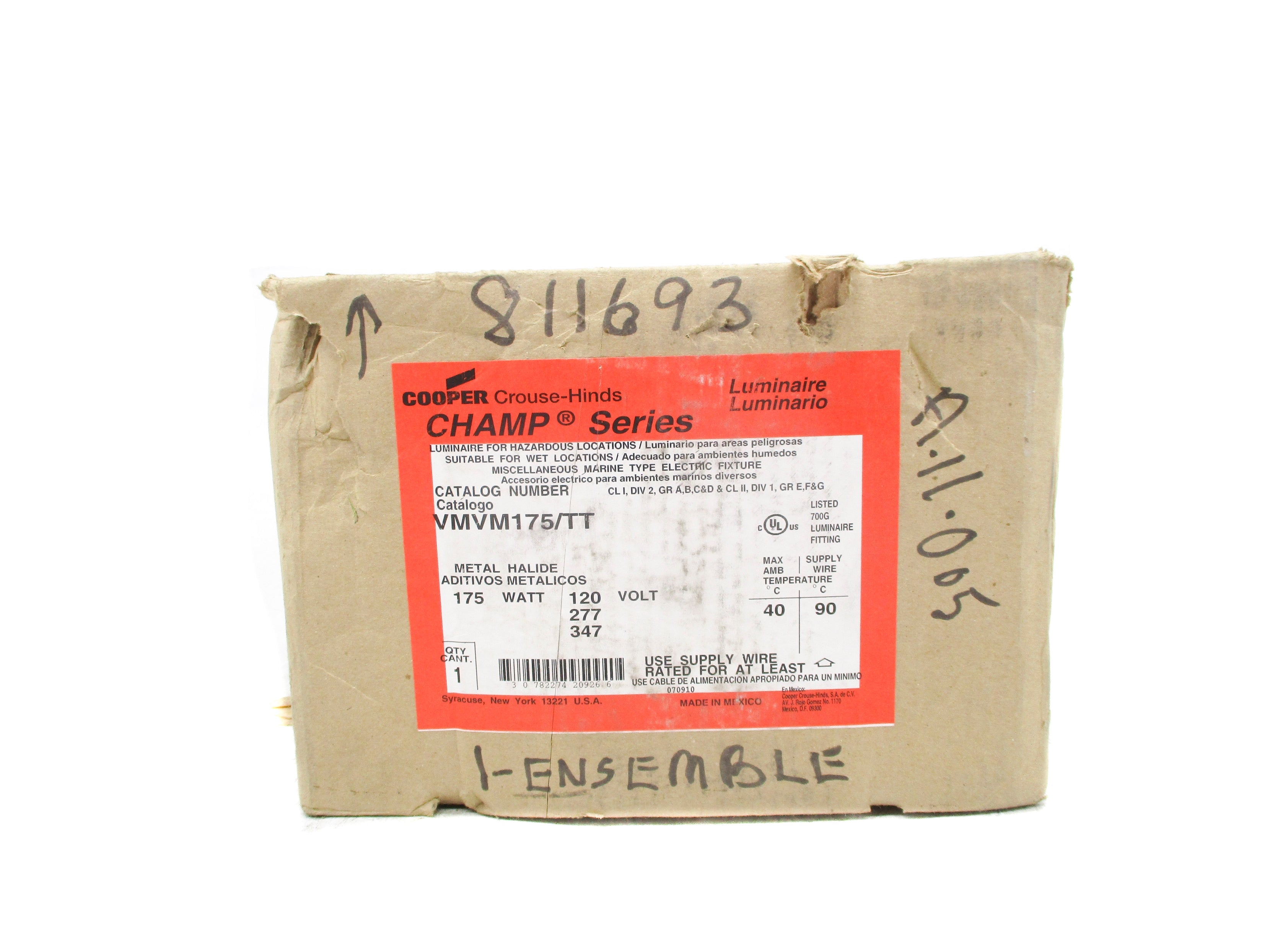 CROUSE HINDS VMVM175/TT NSMP