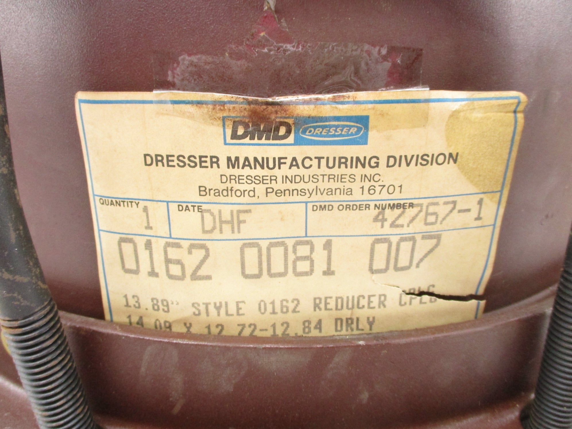 DRESSER PIPING SPECIALTIES 01620081007 NSNP