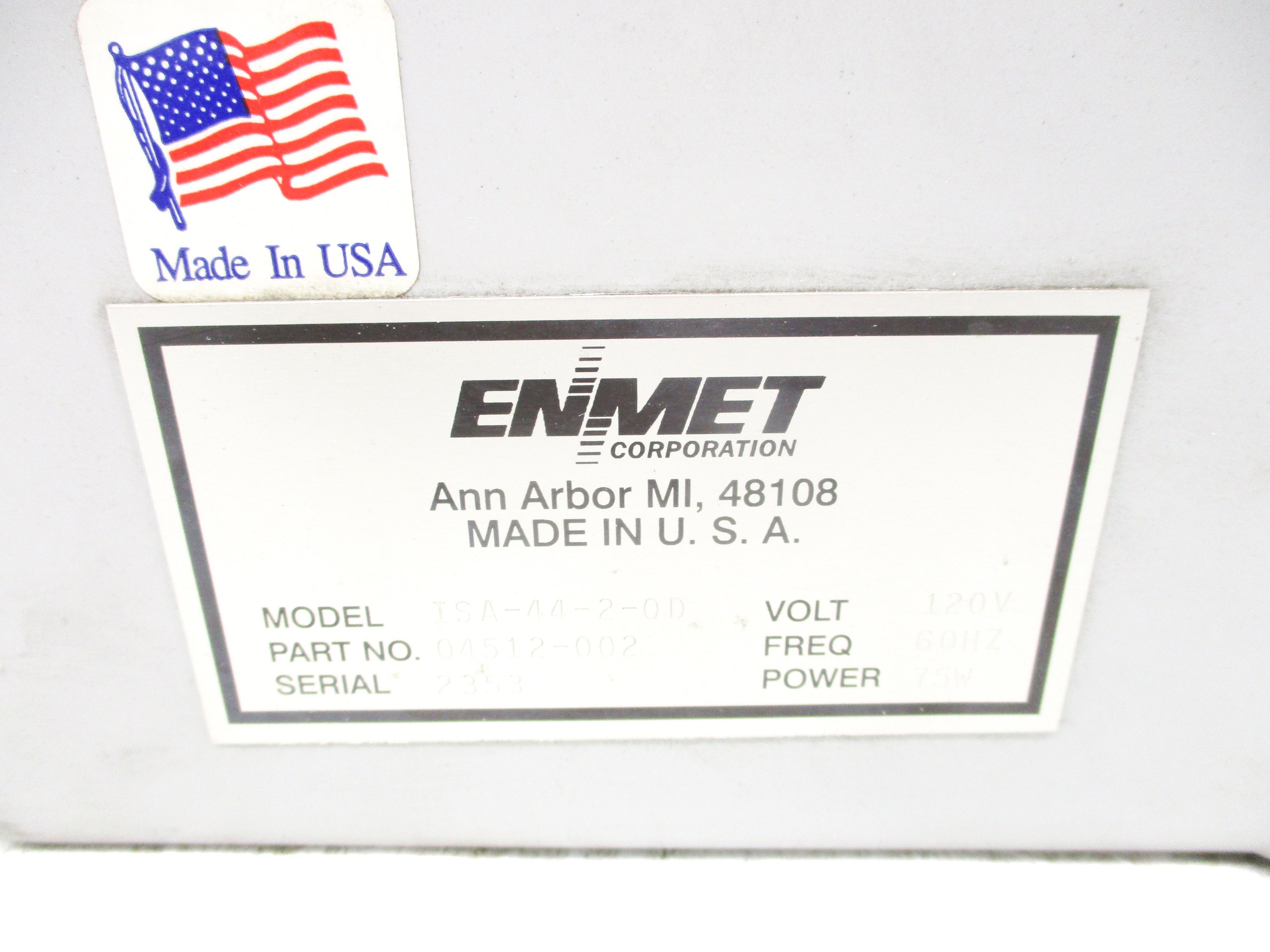ENMET ISA-44-2-0D NSNP