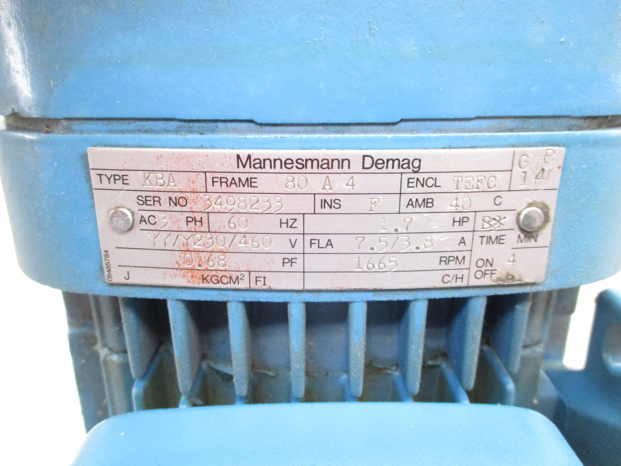 MANNESMANN DEMAG KBA80A4 NSNP