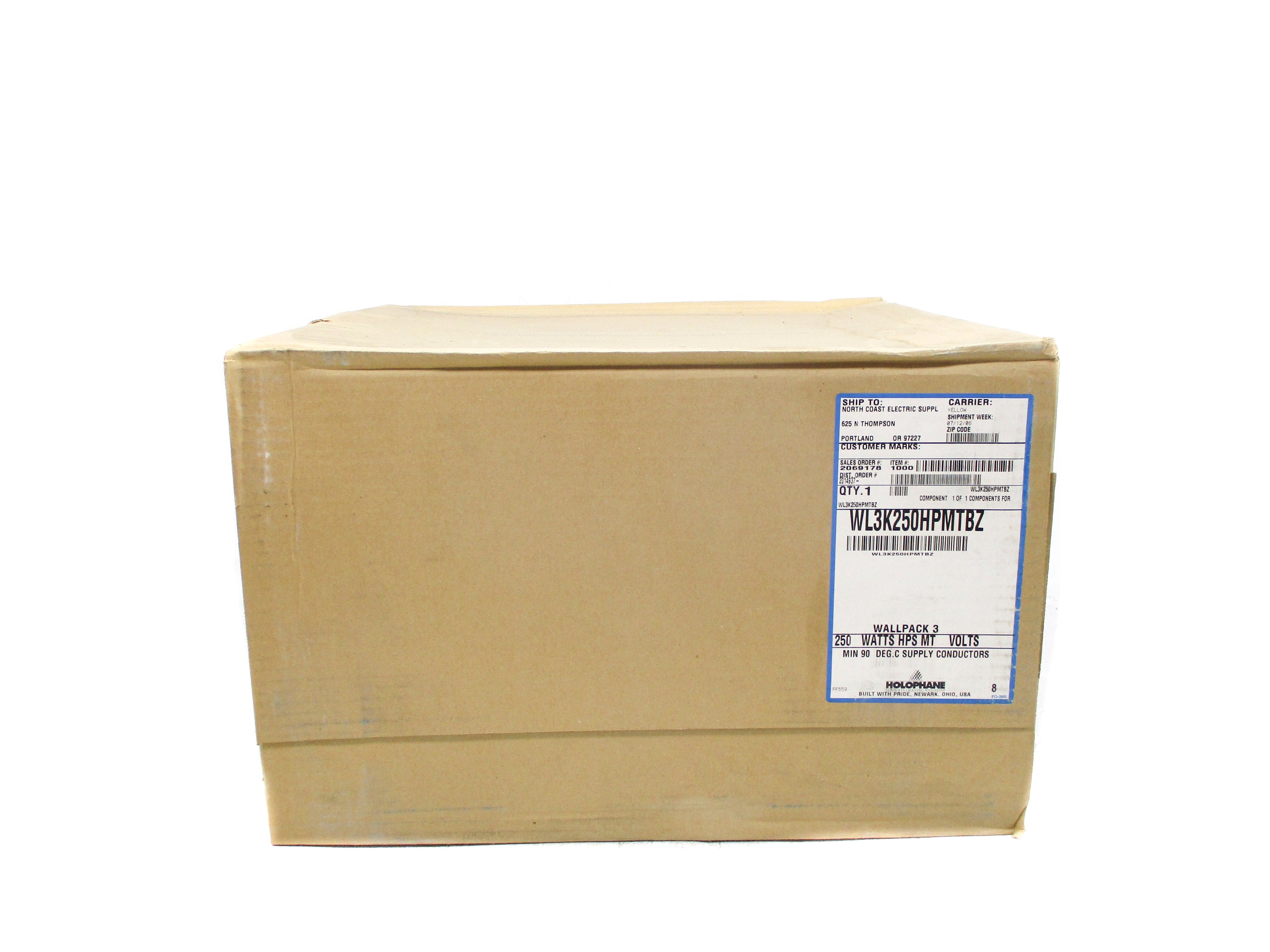 HOLOPHANE WL3K250HPMTBZ NSFS