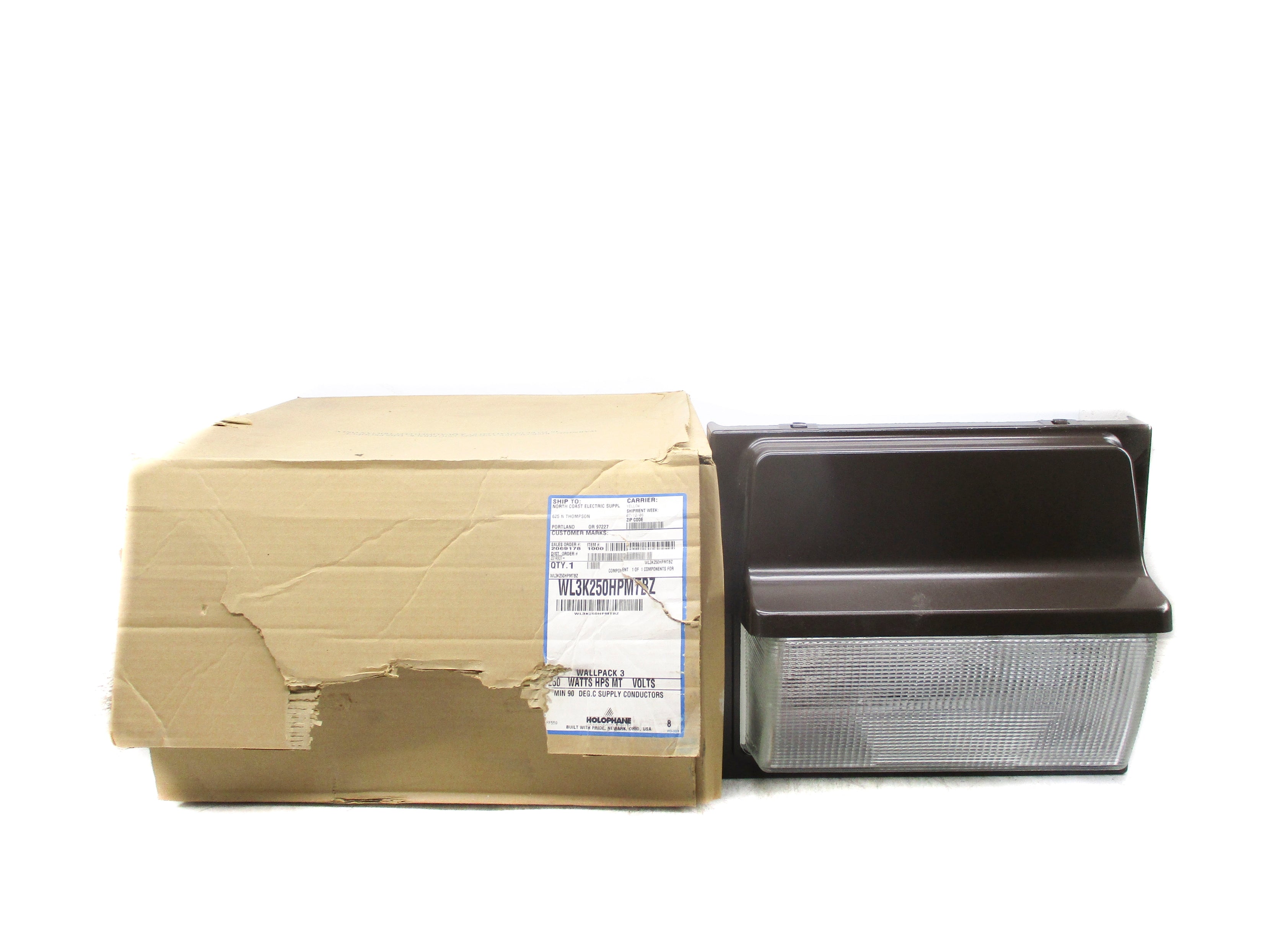 HOLOPHANE WL3K250HPMTBZ NSMP