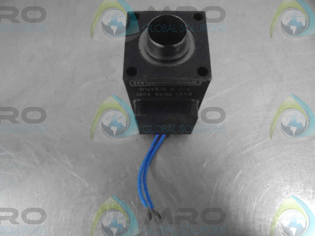 HYDRO NORMA SOLENOID VALVE COIL WU35-0-A 254 *USED*