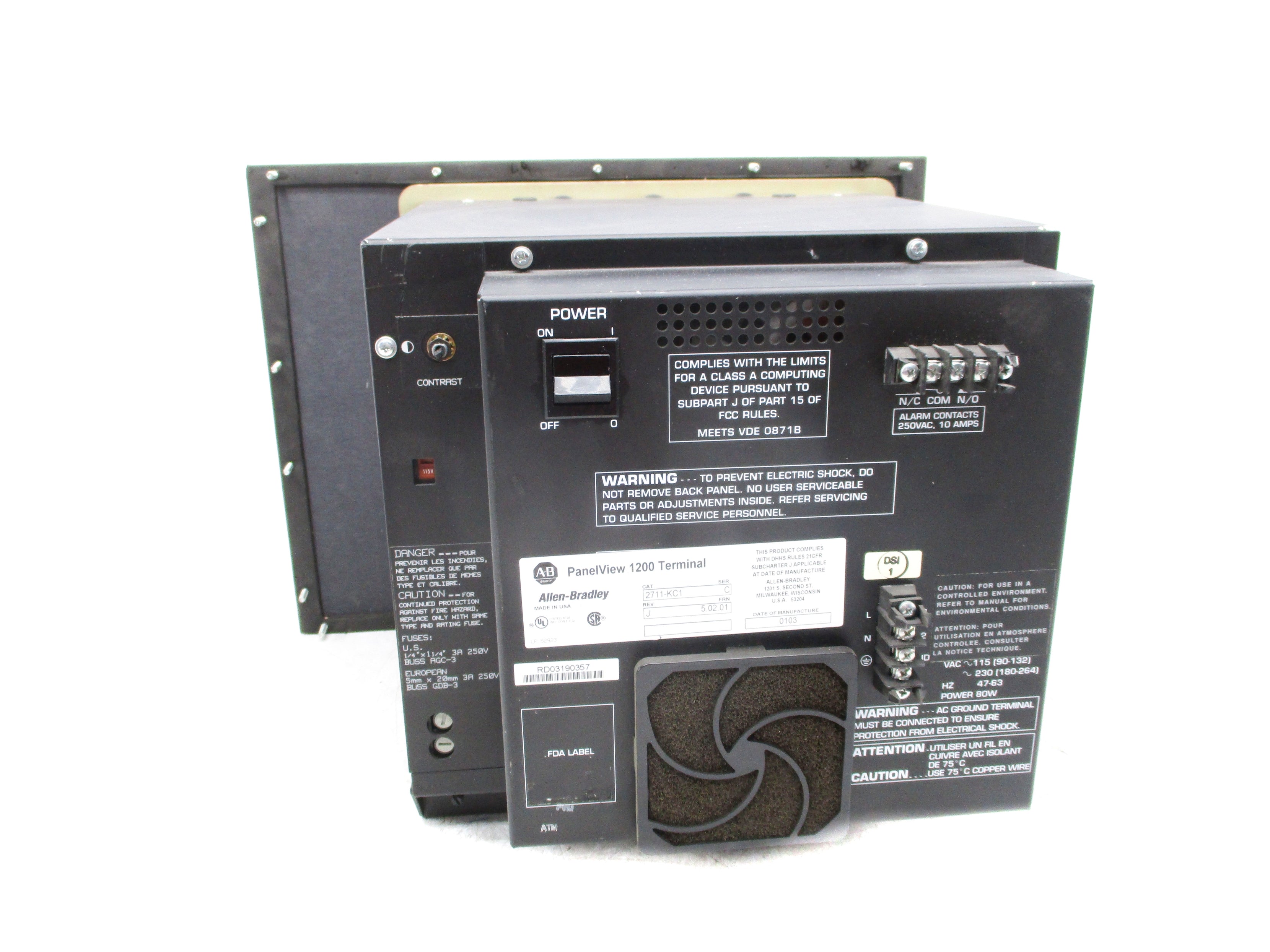 ALLEN BRADLEY 2711-KC1 SER. C F/W 5.02.01 UNMP
