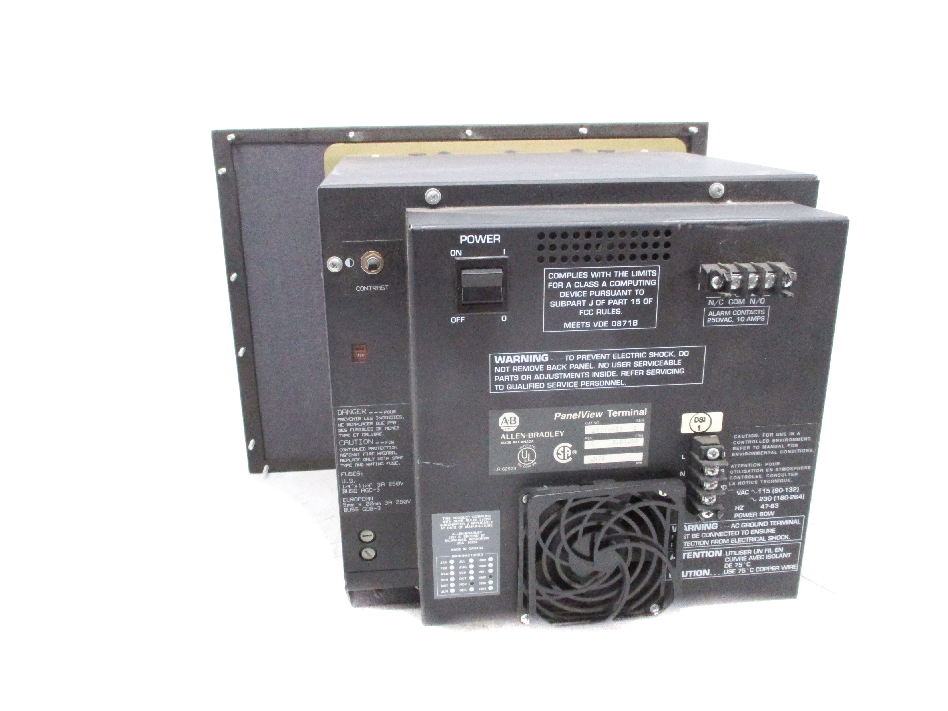 ALLEN BRADLEY 2711-KC1 SER. C F/W 3.01.00 (NO KEY) UNMP