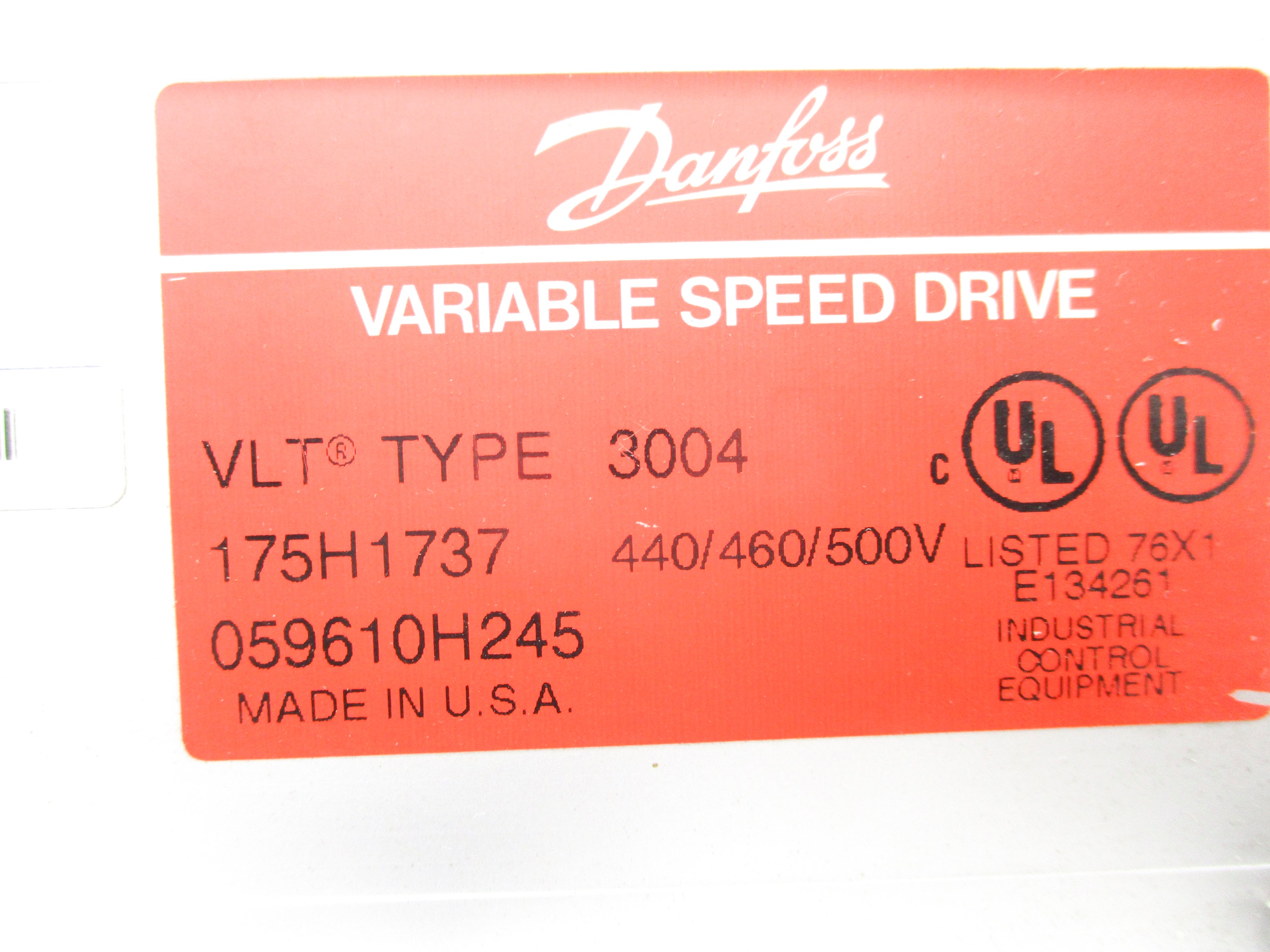 DANFOSS 175H1737 (AS PICTURED) UNMP