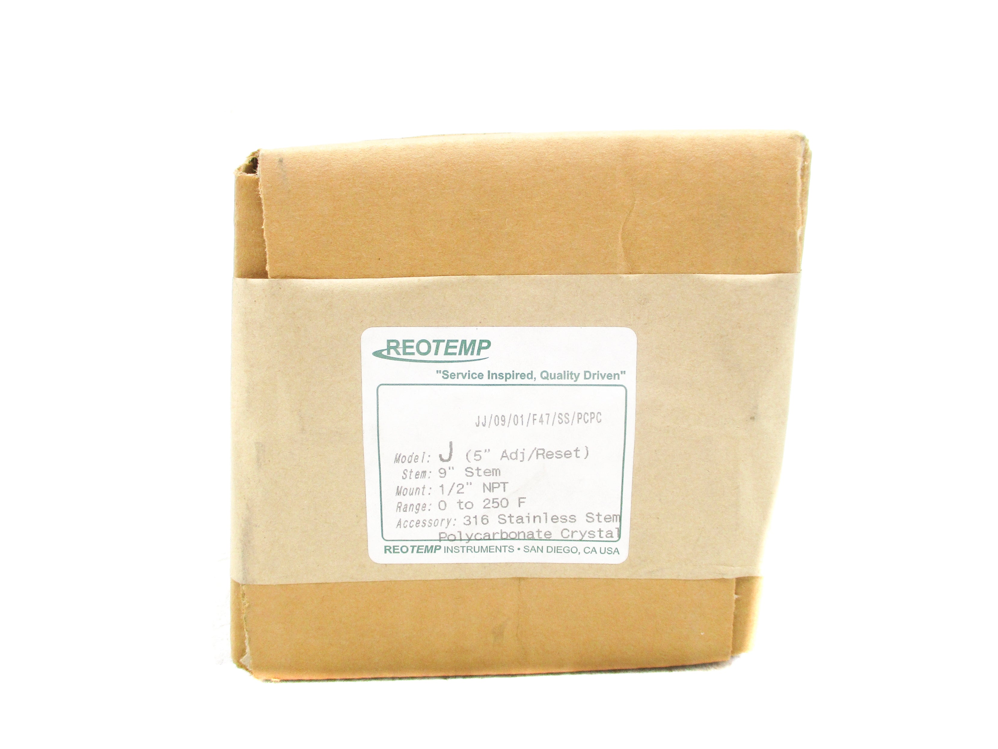 REOTEMP JJ/09/01/F47/SS/PCPC 0-250F NSFS