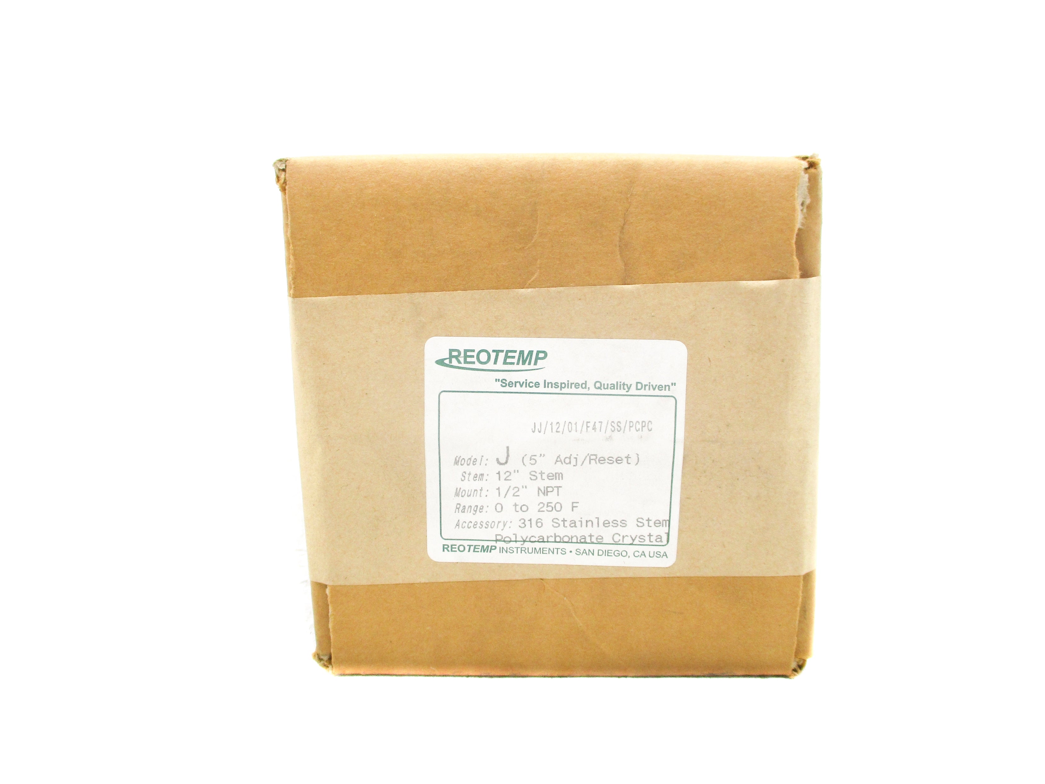 REOTEMP JJ/12/01/F47/SS/PCPC 0-250F NSFS