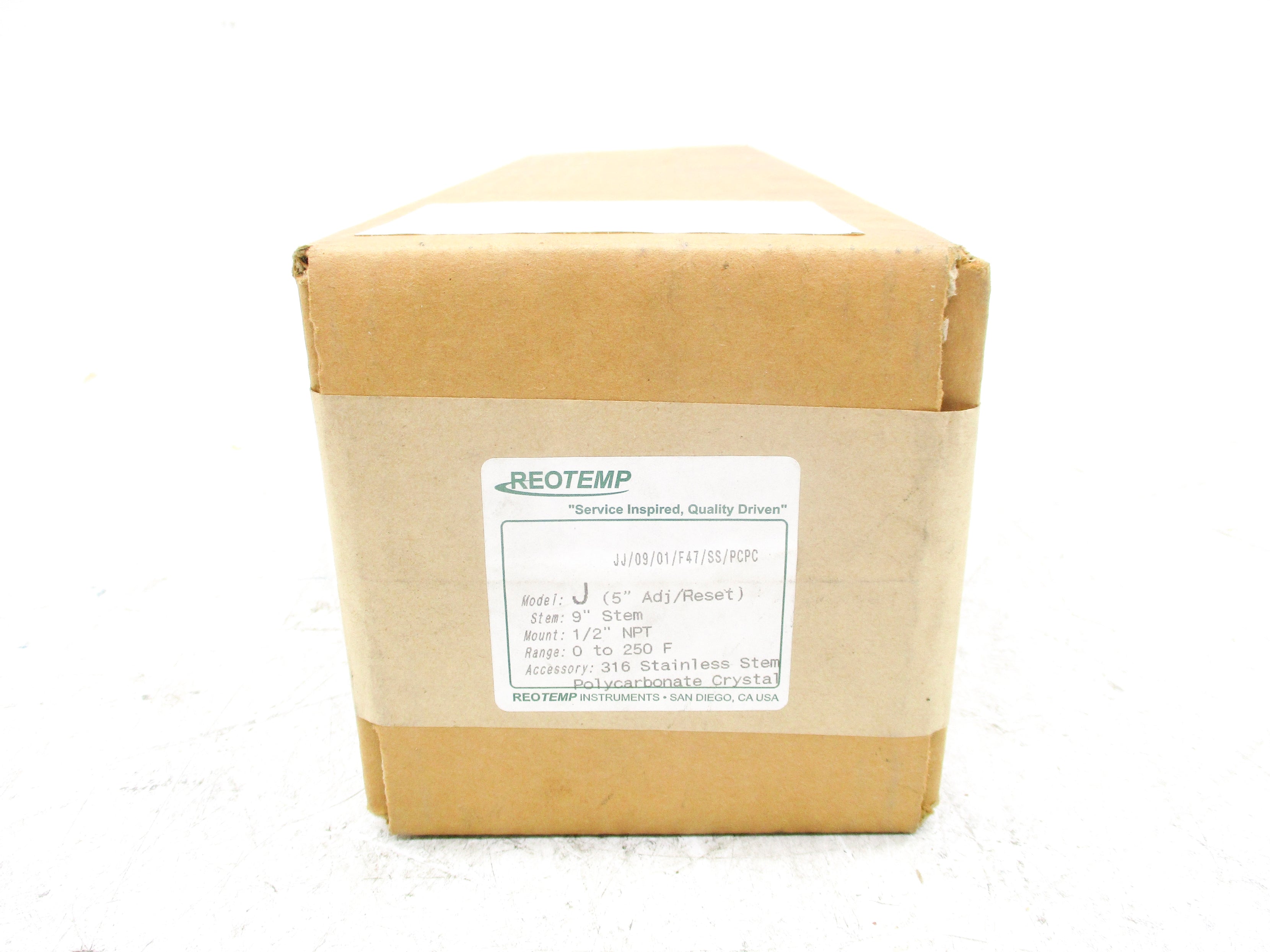 REOTEMP JJ/09/01/F47/SS/PCPC 0-250F NSMP