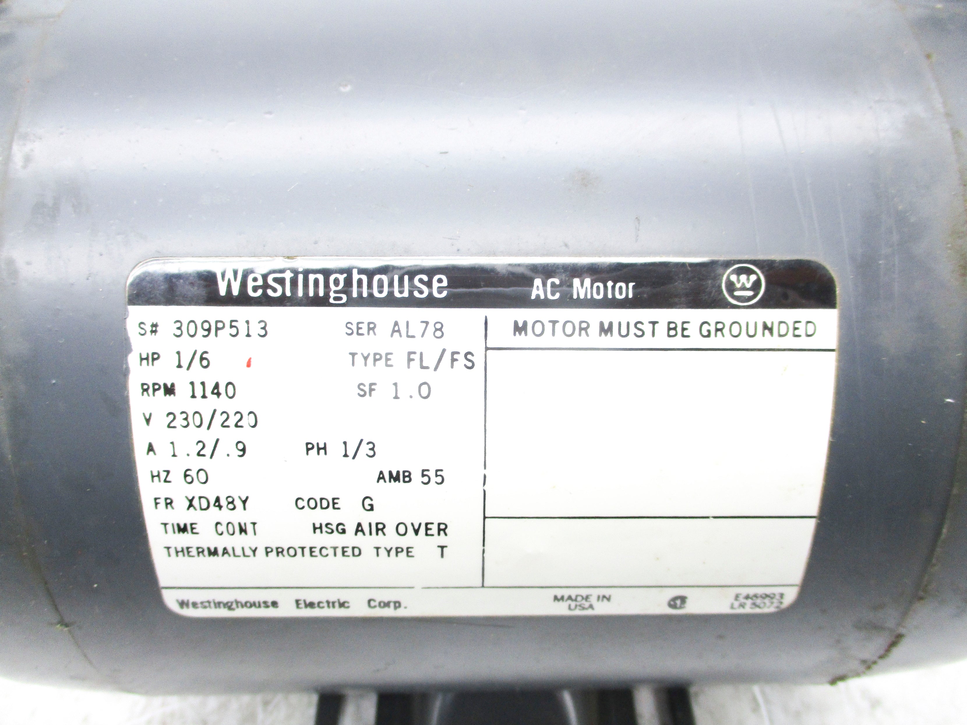WESTINGHOUSE FL/FS SER. AL78 NSNP