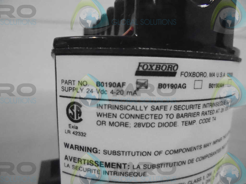 FOXBORO 893TA-JCQBN000 TEMPERATURE TRANSMITTER *NEW NO BOX*