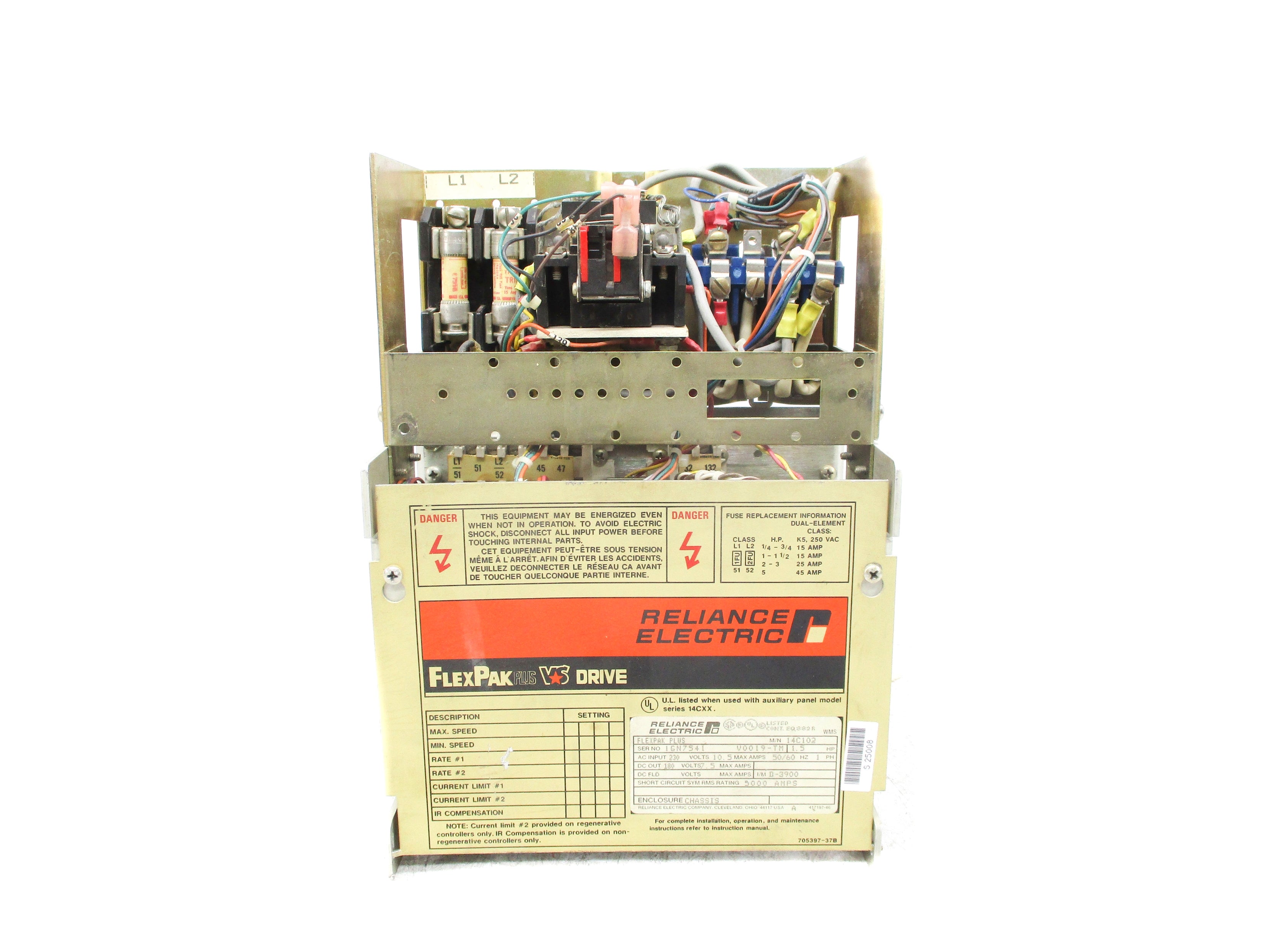 RELIANCE ELECTRIC 14C102 UNMP