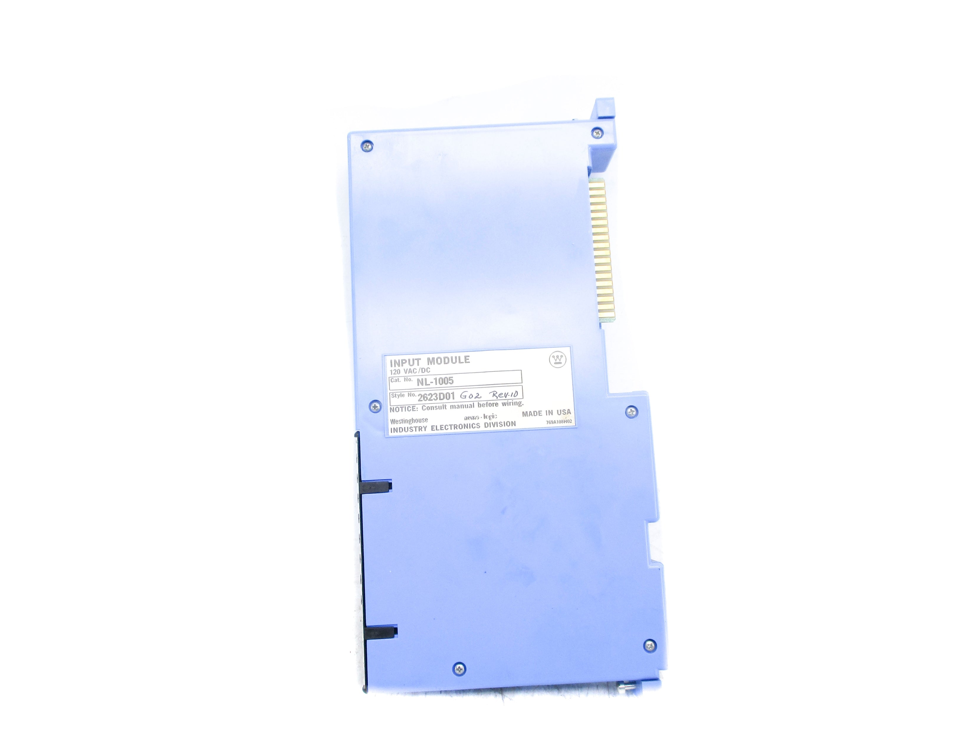 WESTINGHOUSE NL-1005 REV. 10 UNMP