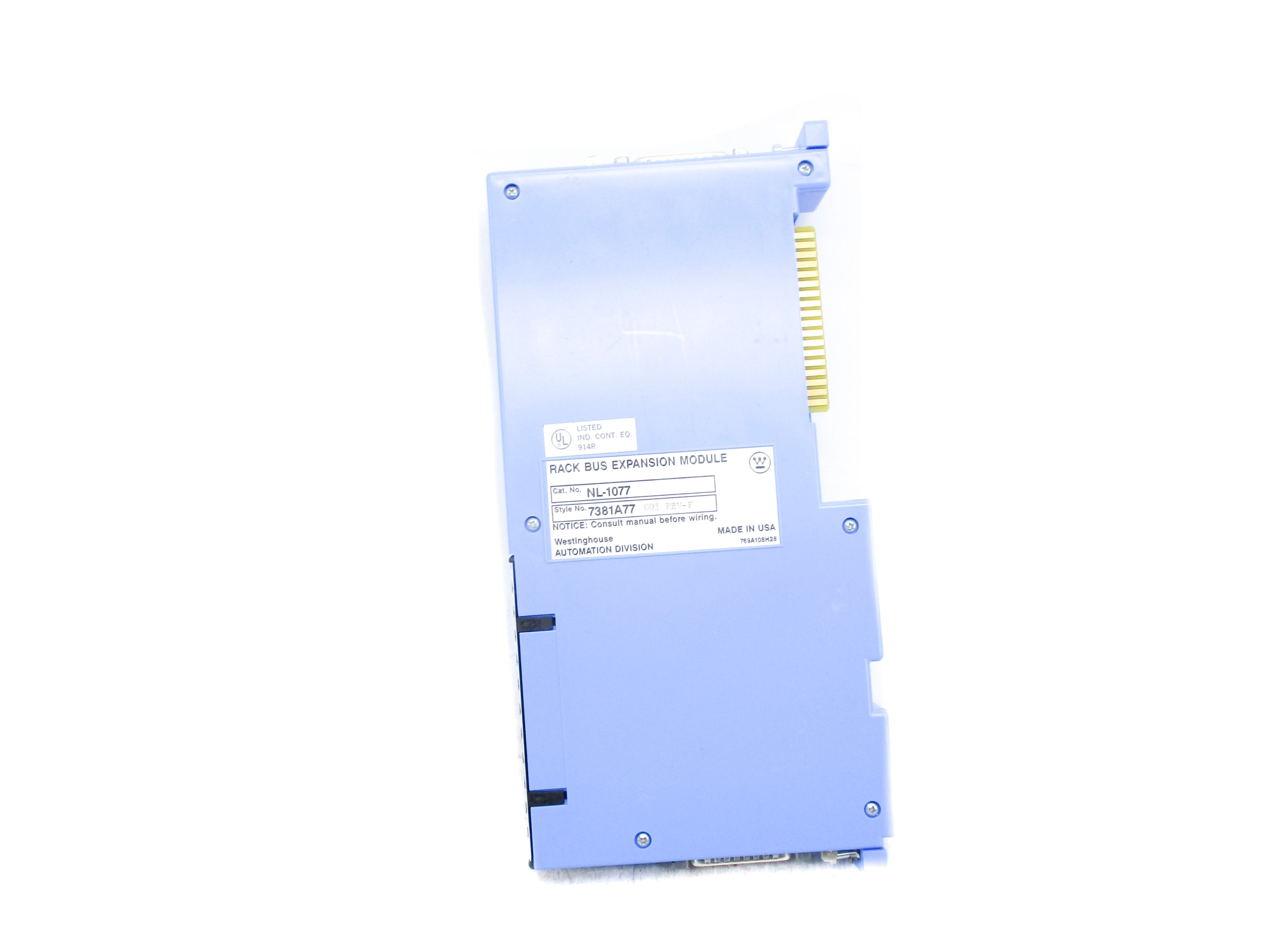 WESTINGHOUSE NL-1077 REV. F UNMP