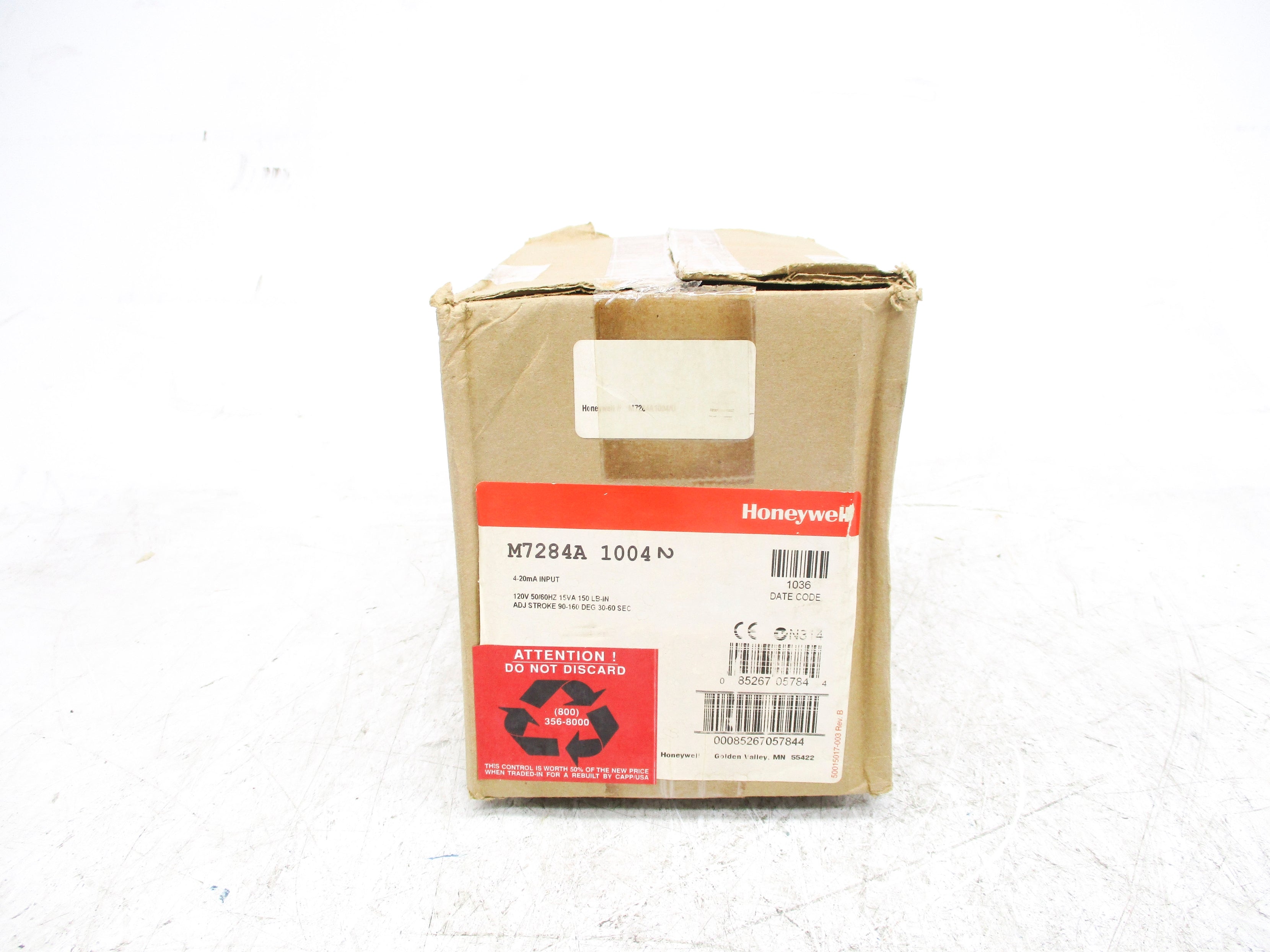 HONEYWELL M7284A1004 120V 30-60S NSMP