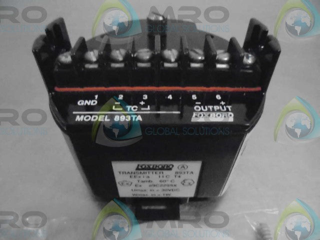 FOXBORO 893TA-JCQBN000 TEMPERATURE TRANSMITTER *NEW NO BOX*