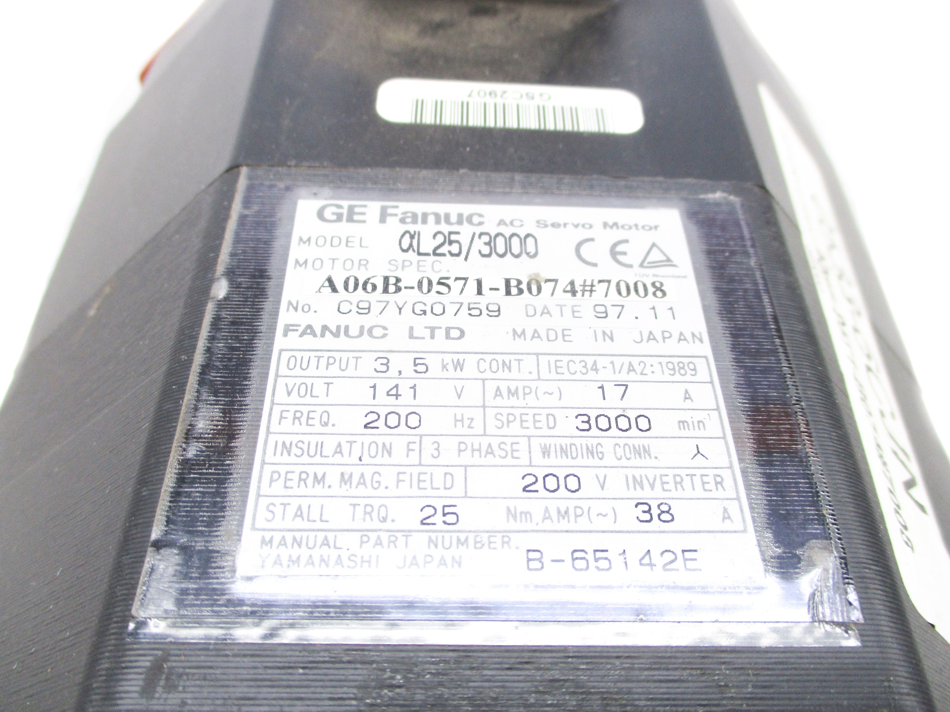 GE FANUC A06B-0571-B074#7008 NSNP
