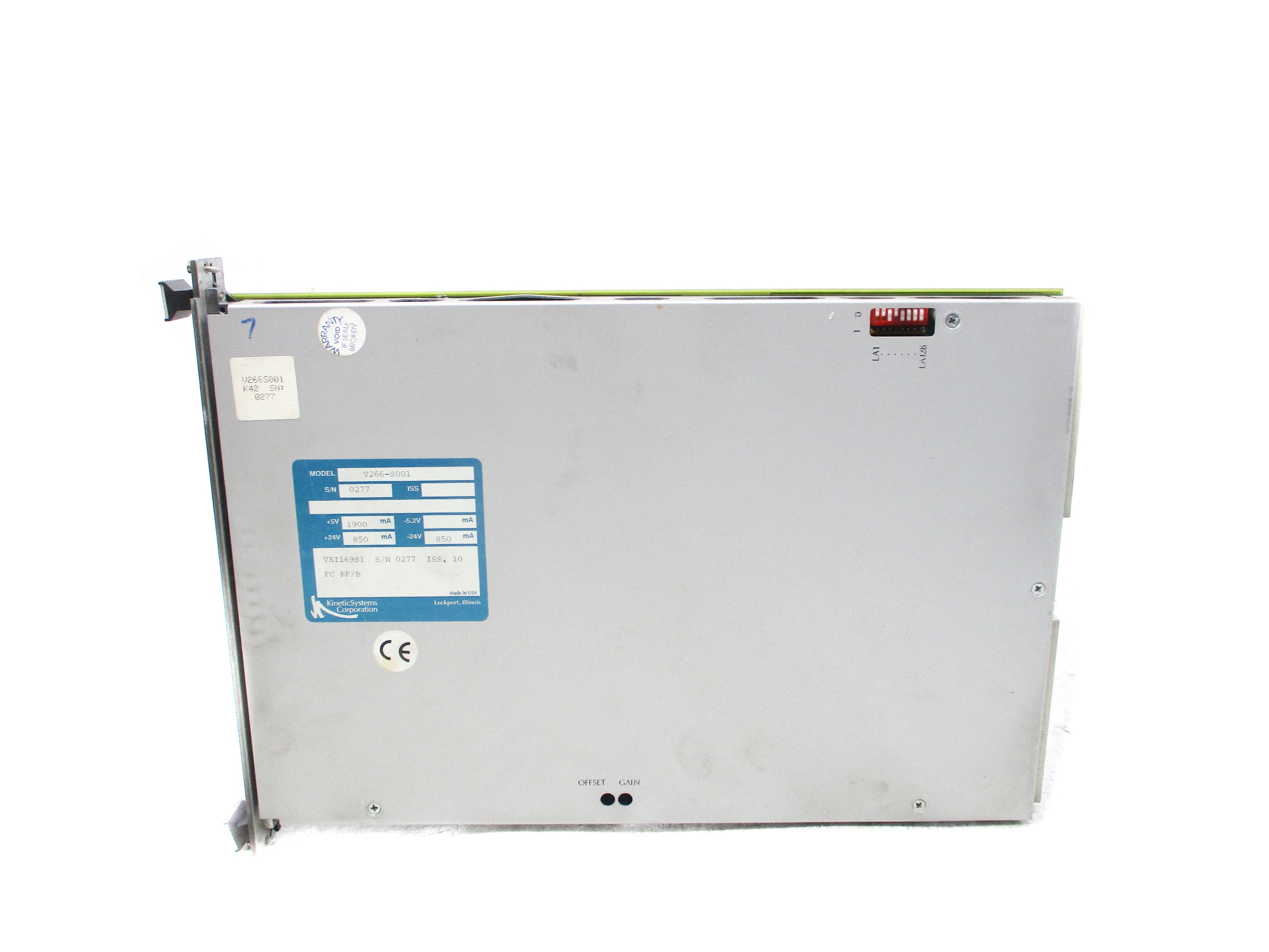 TELEDYNE V266-S001 UNMP