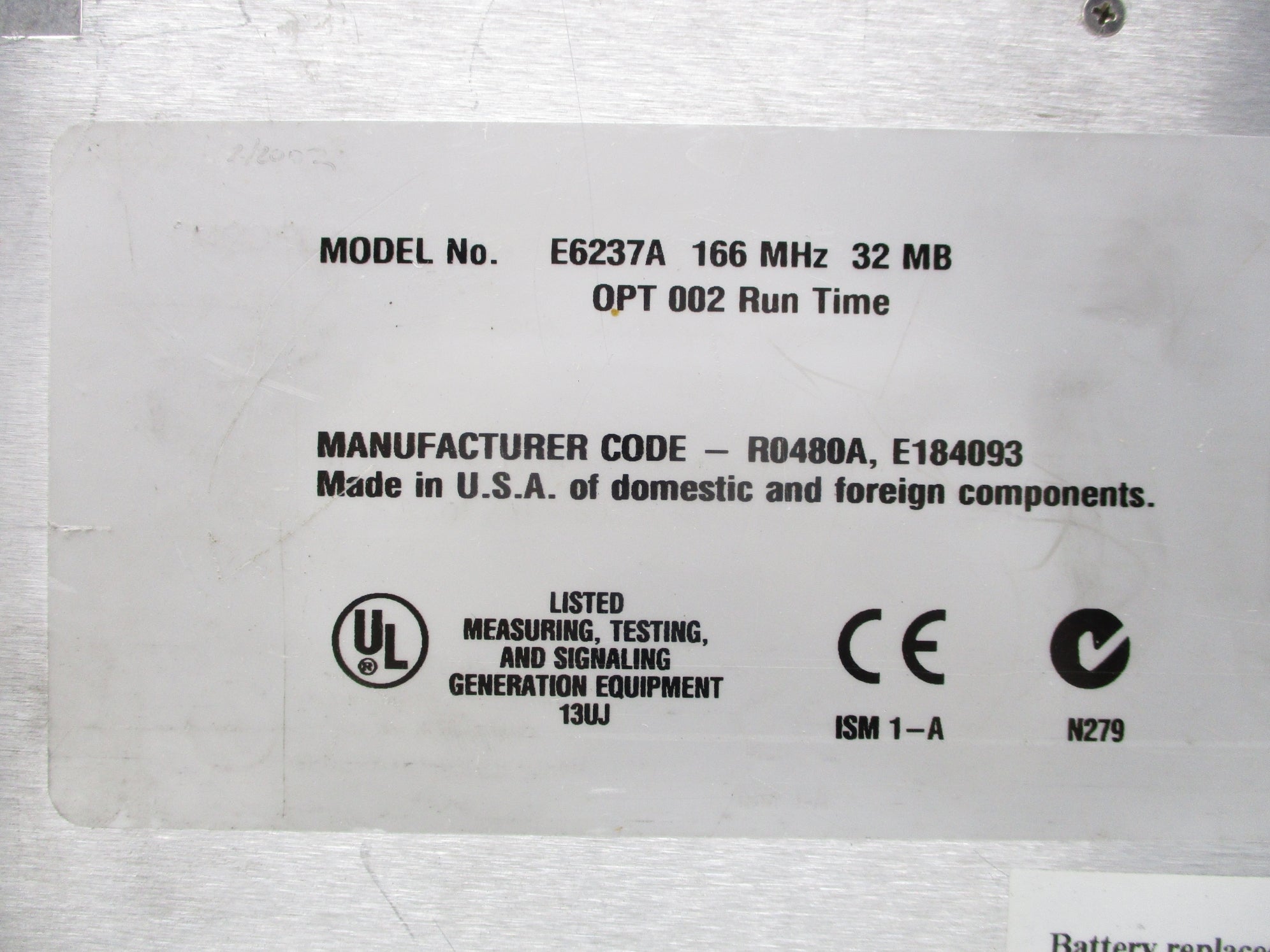 HP E6237AOPT002 (AS PICTURED) UNMP