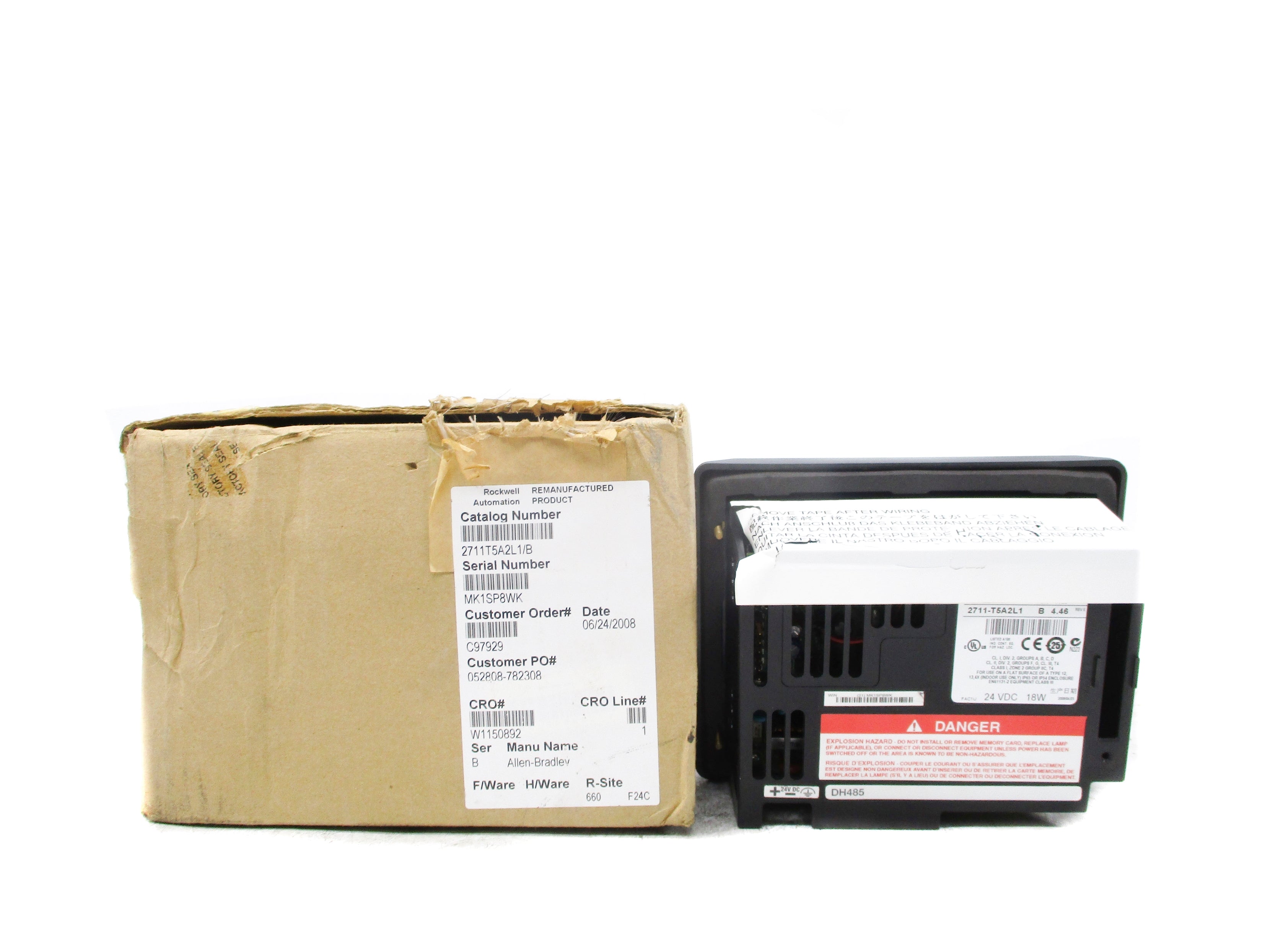 INDUSTRIAL SPARE PART 2711-T5A2L1 SER. B F/W 4.46 REMAN