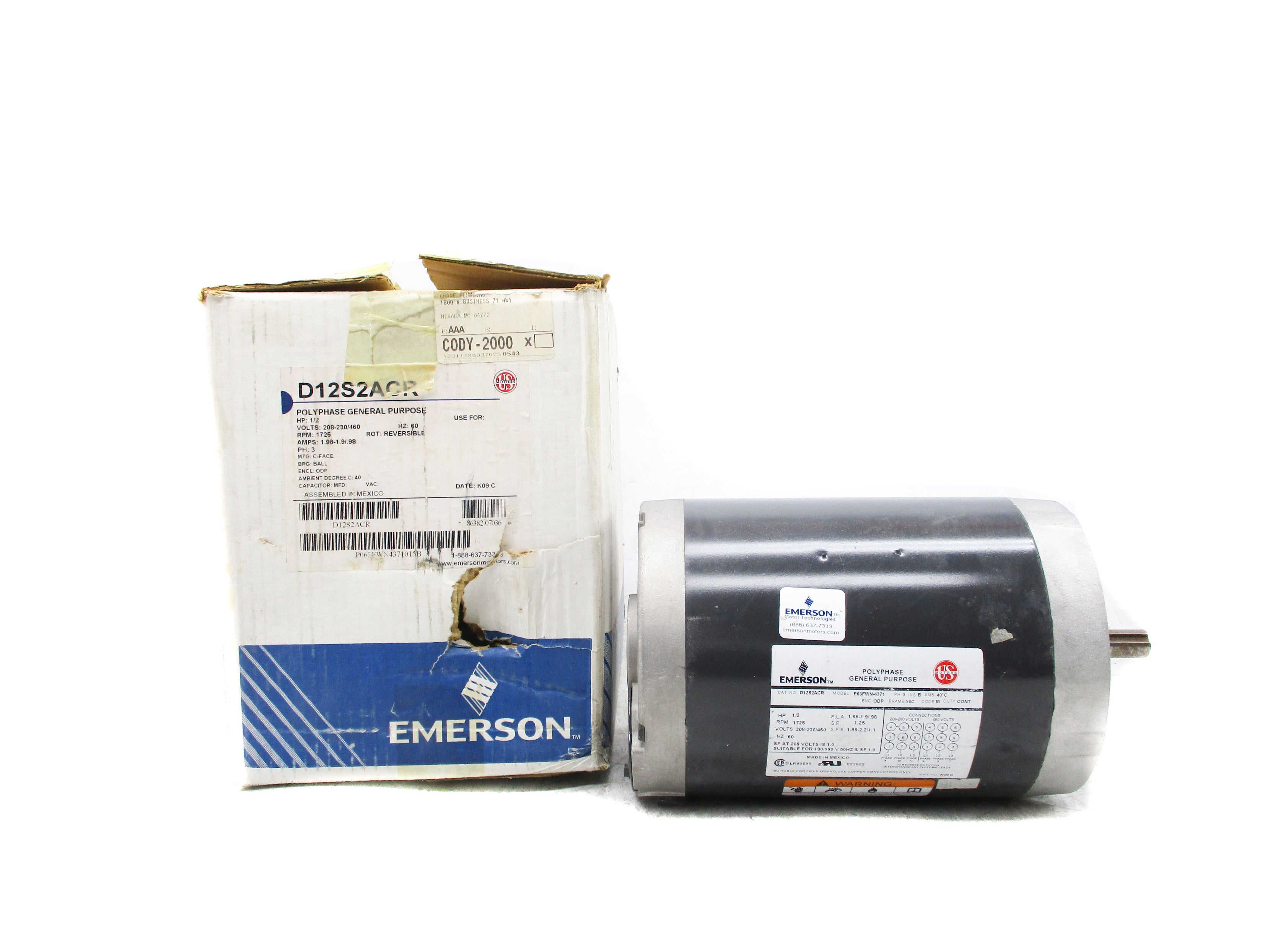 EMERSON D12S2ACR NSMP