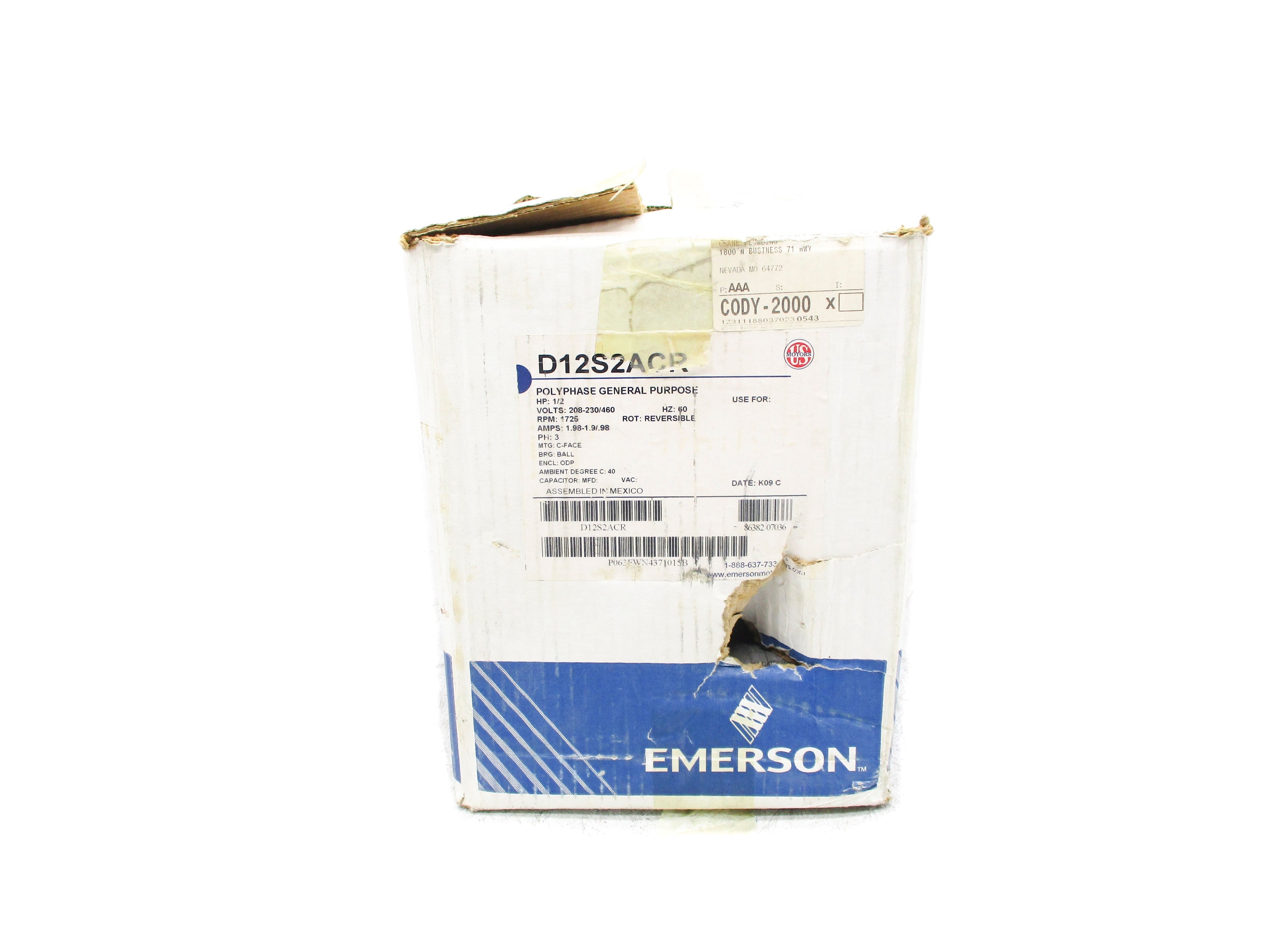 EMERSON D12S2ACR NSMP