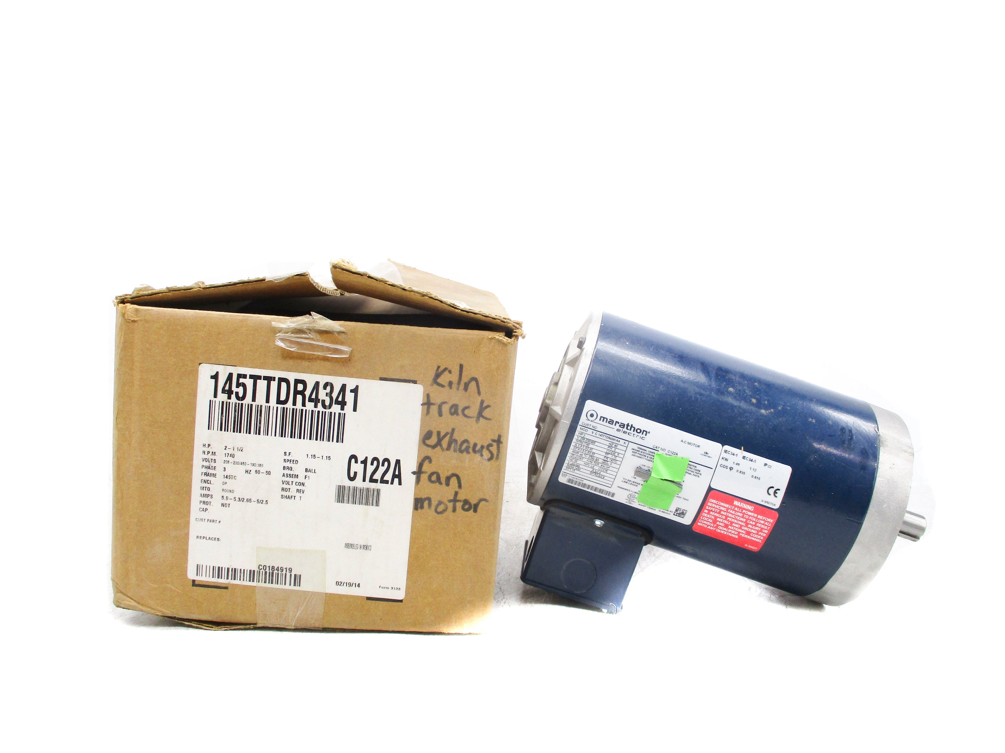 MARATHON ELECTRIC 145TTDR4341 NSMP