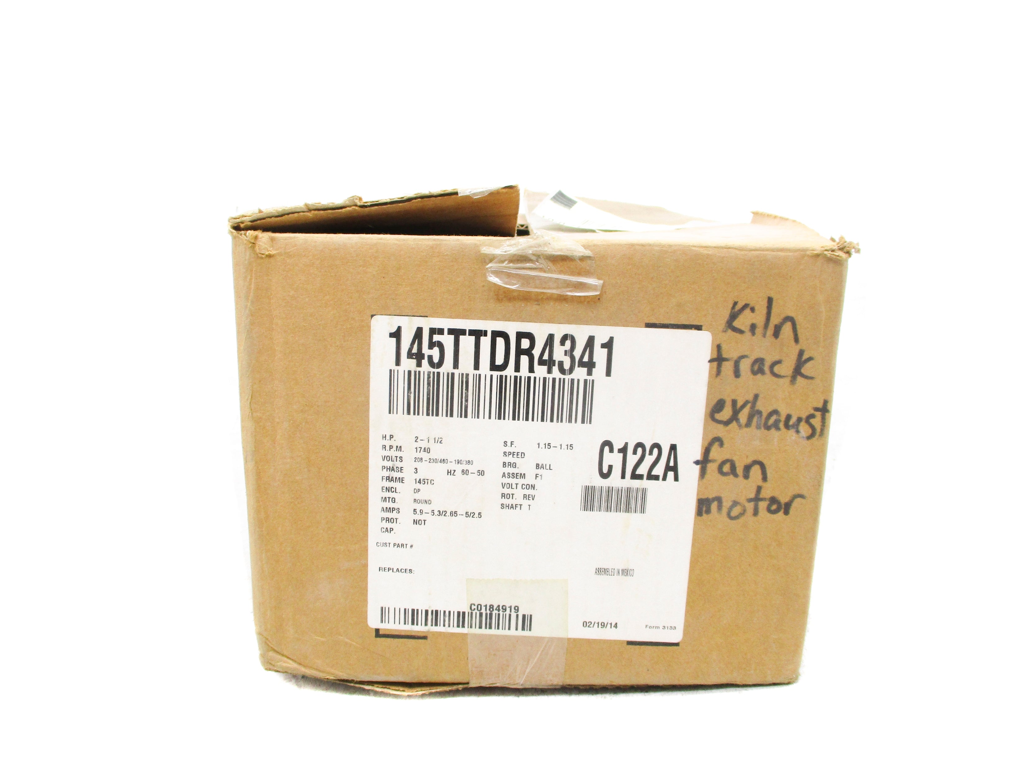 MARATHON ELECTRIC 145TTDR4341 NSMP