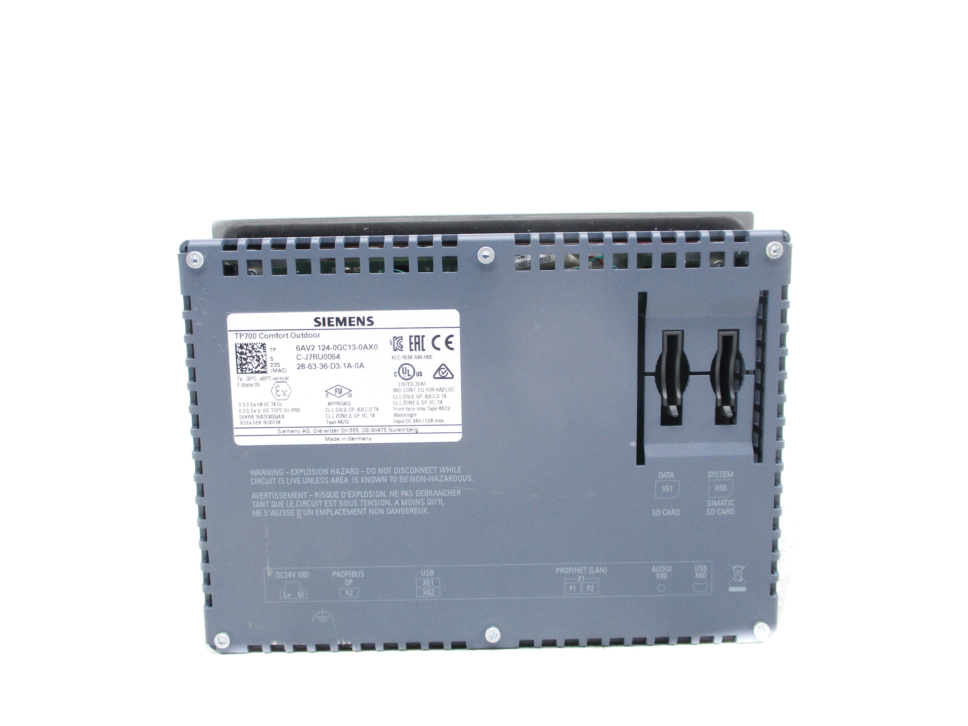 SIEMENS 6AV2124-0GC13-0AX00 UNMP