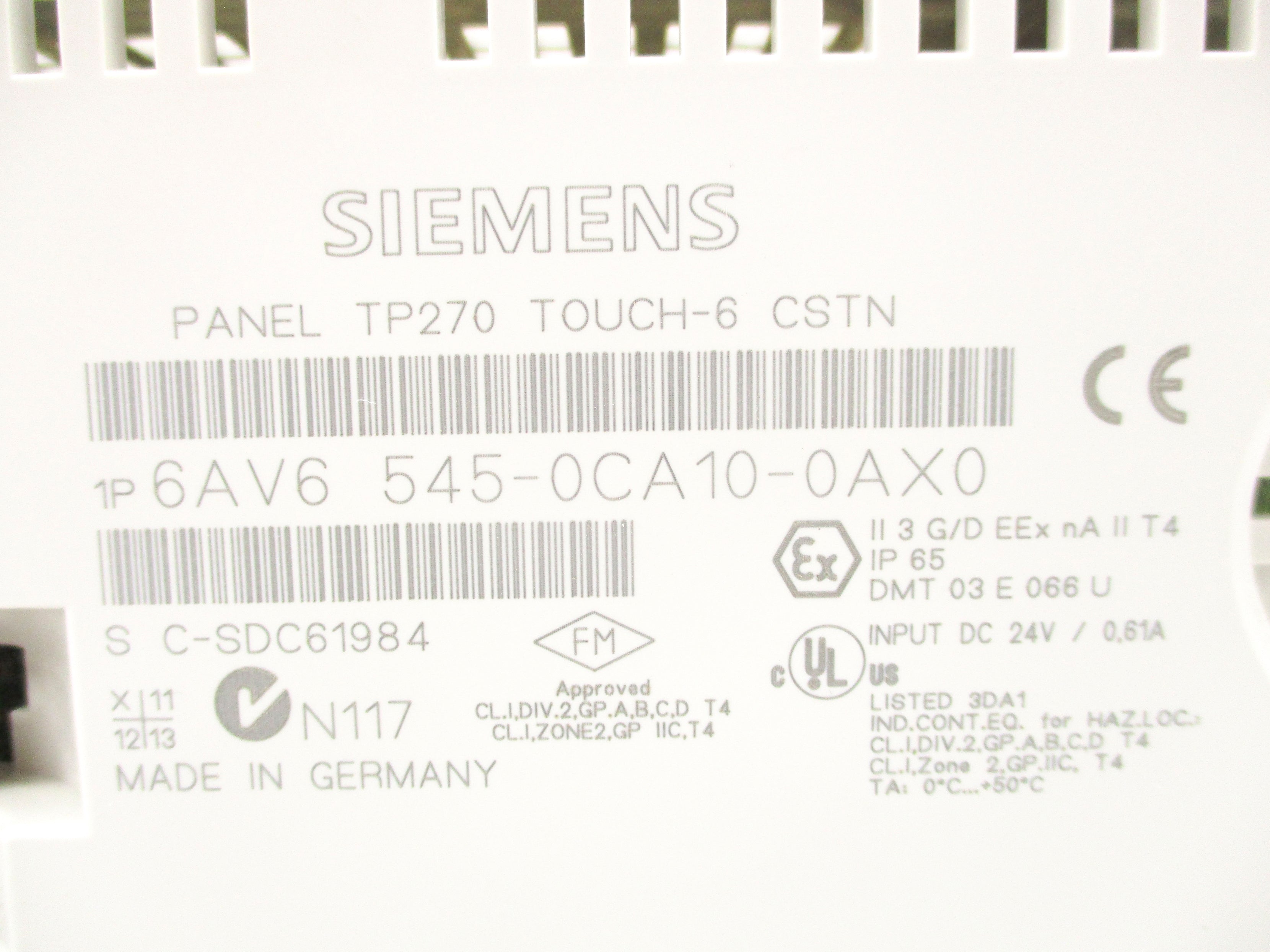 SIEMENS 6AV6545-0CA10-0AX0 UNMP