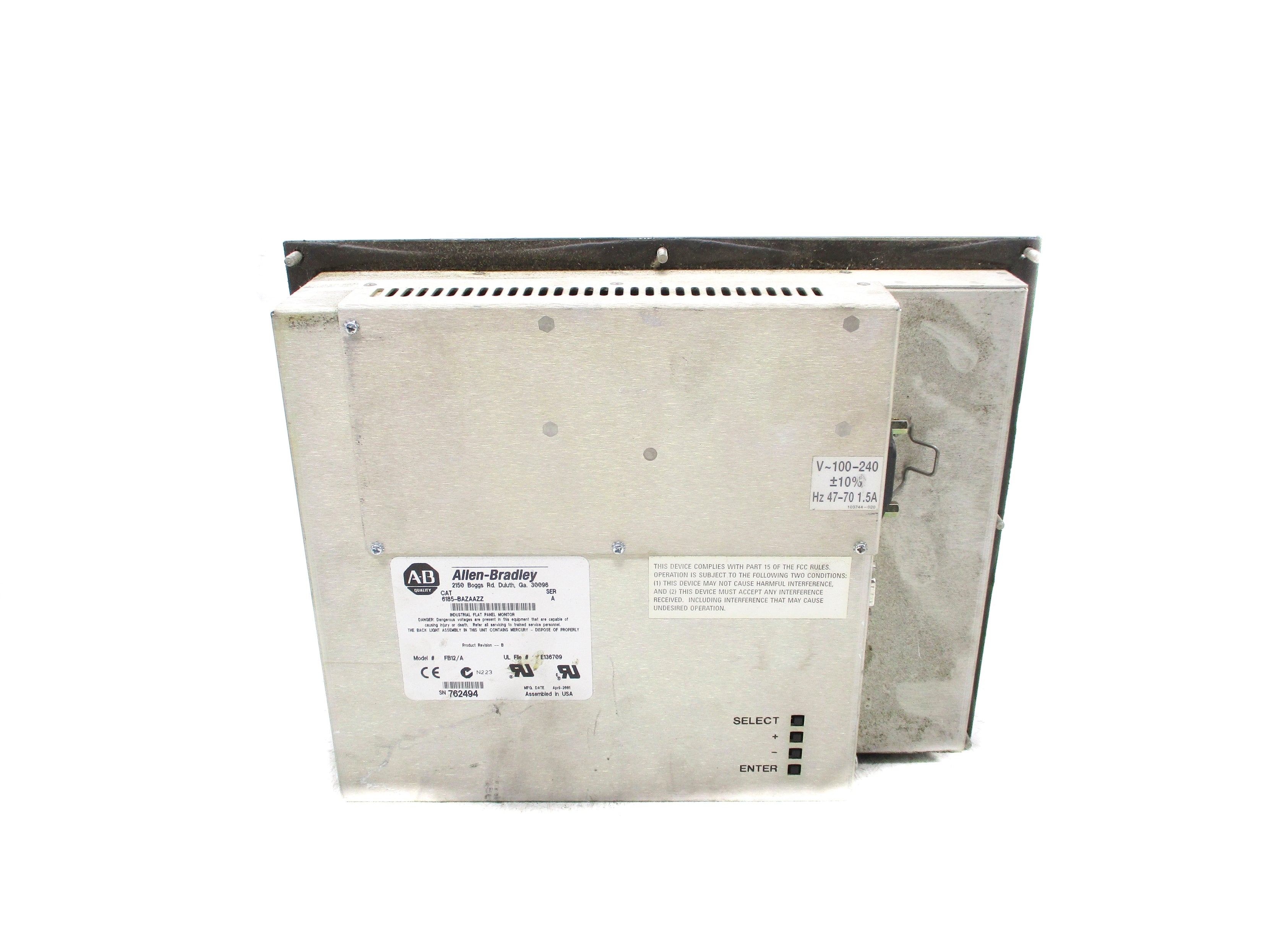INDUSTRIAL SPARE PART 6185-BAZAAZZ SER. A UNMP