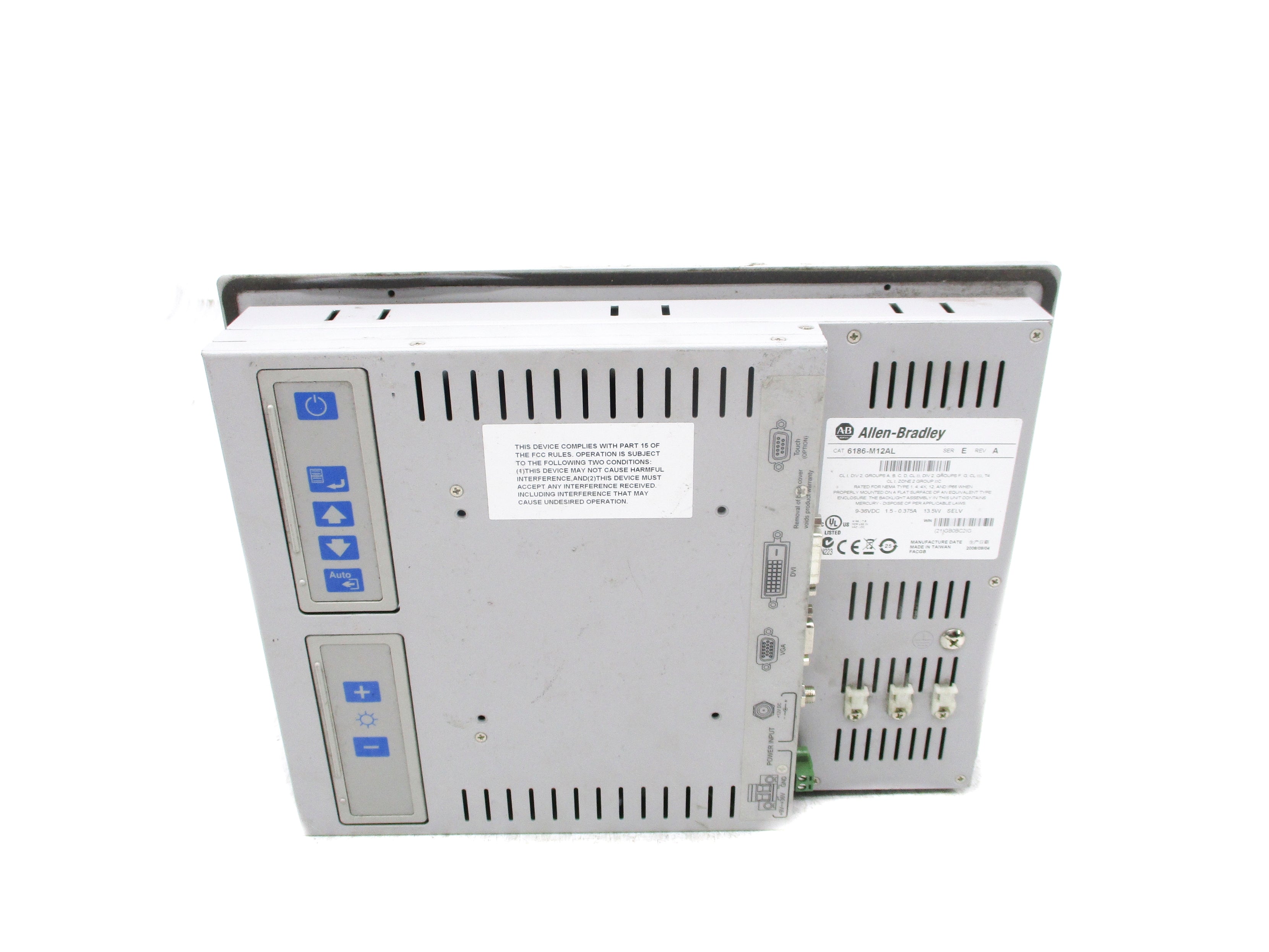 INDUSTRIAL SPARE PART 6186-M12AL SER. E REV. A UNMP
