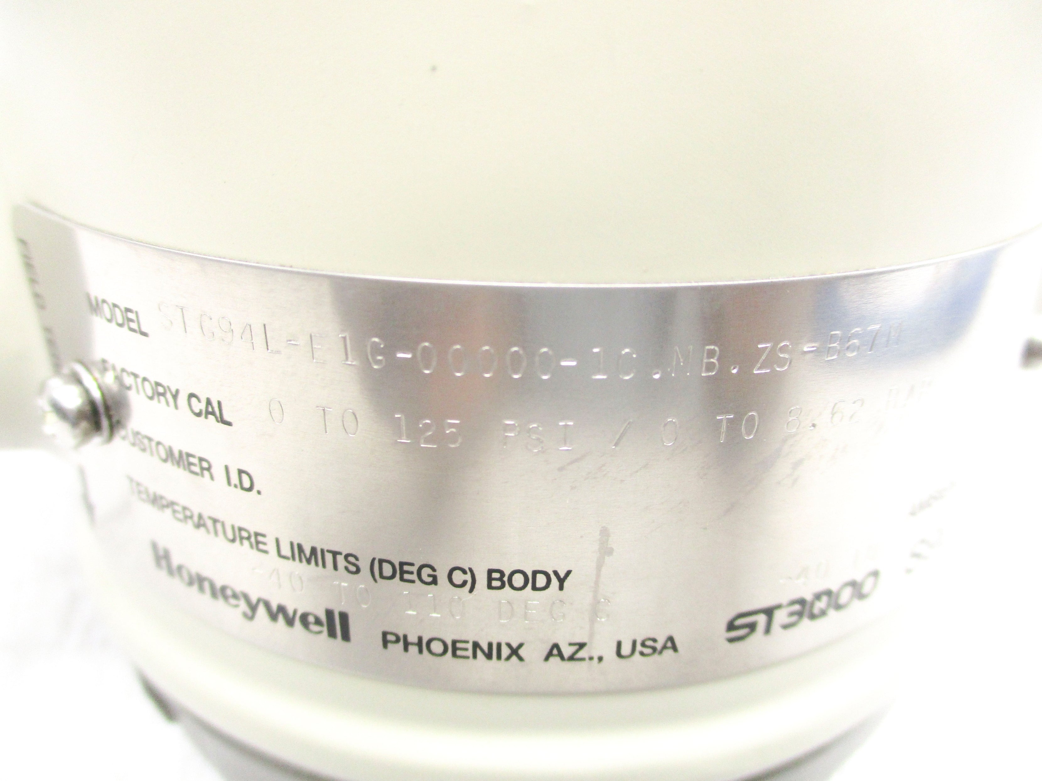 HONEYWELL STG94L-E1G-00000-1C.MB.ZS-B67DM 0-125PSI NSNP
