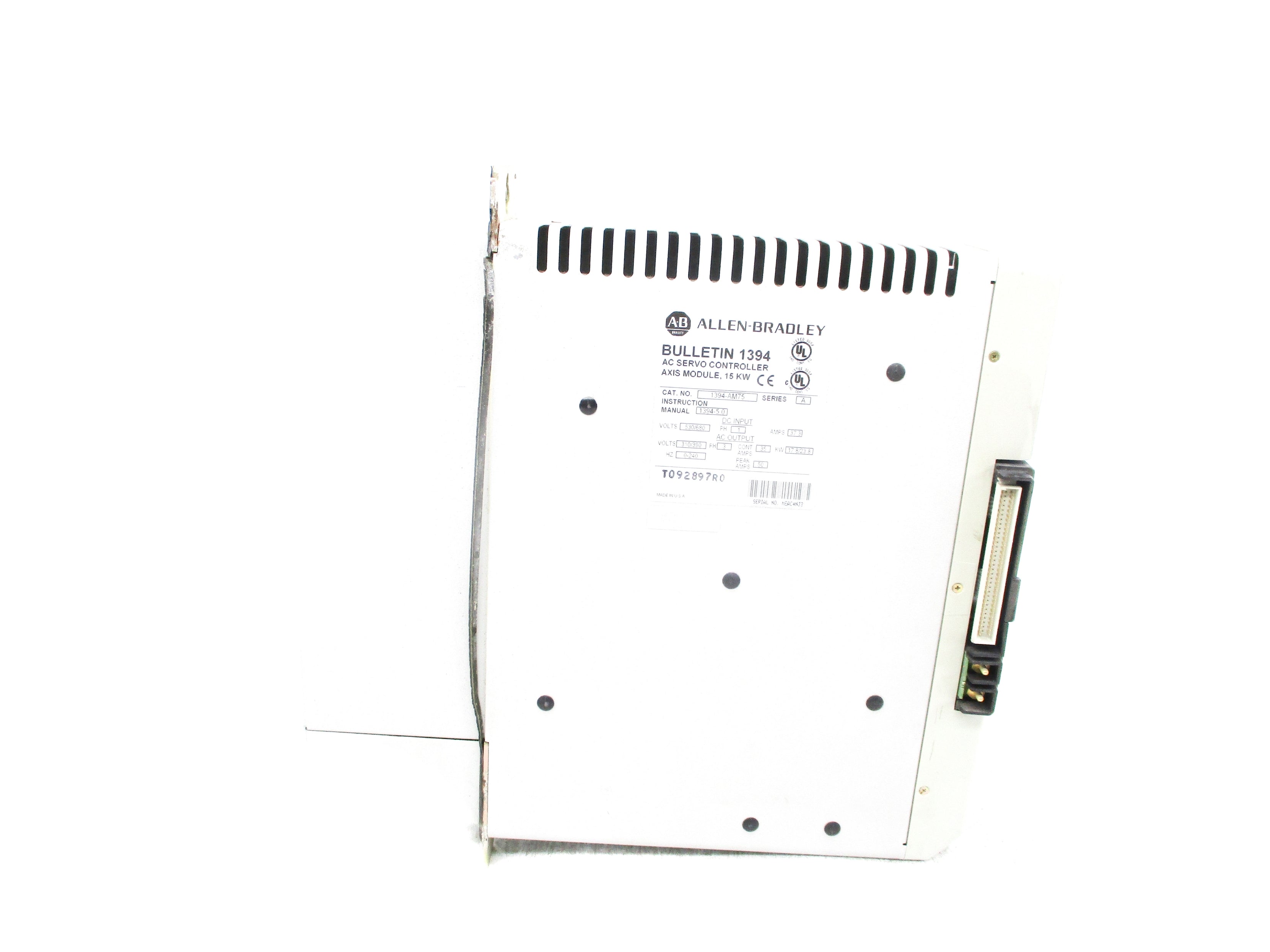 ALLEN BRADLEY 1394-AM75 SER. A UNMP