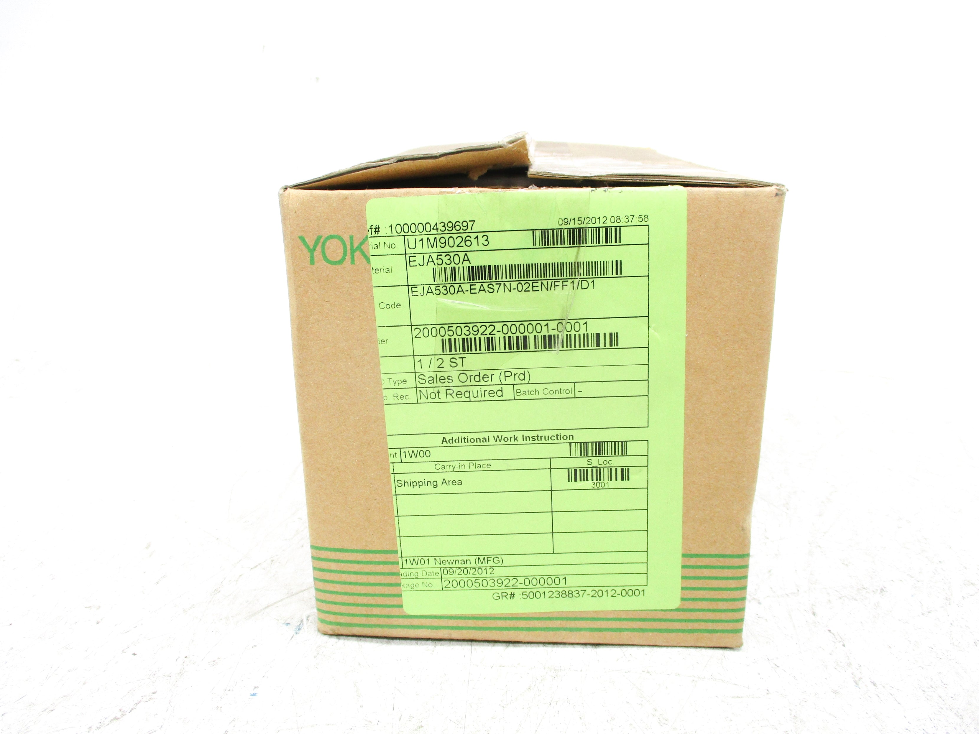 YOKOGAWA EJA530A-EAS7N-02EN/FF1/D1 NSMP