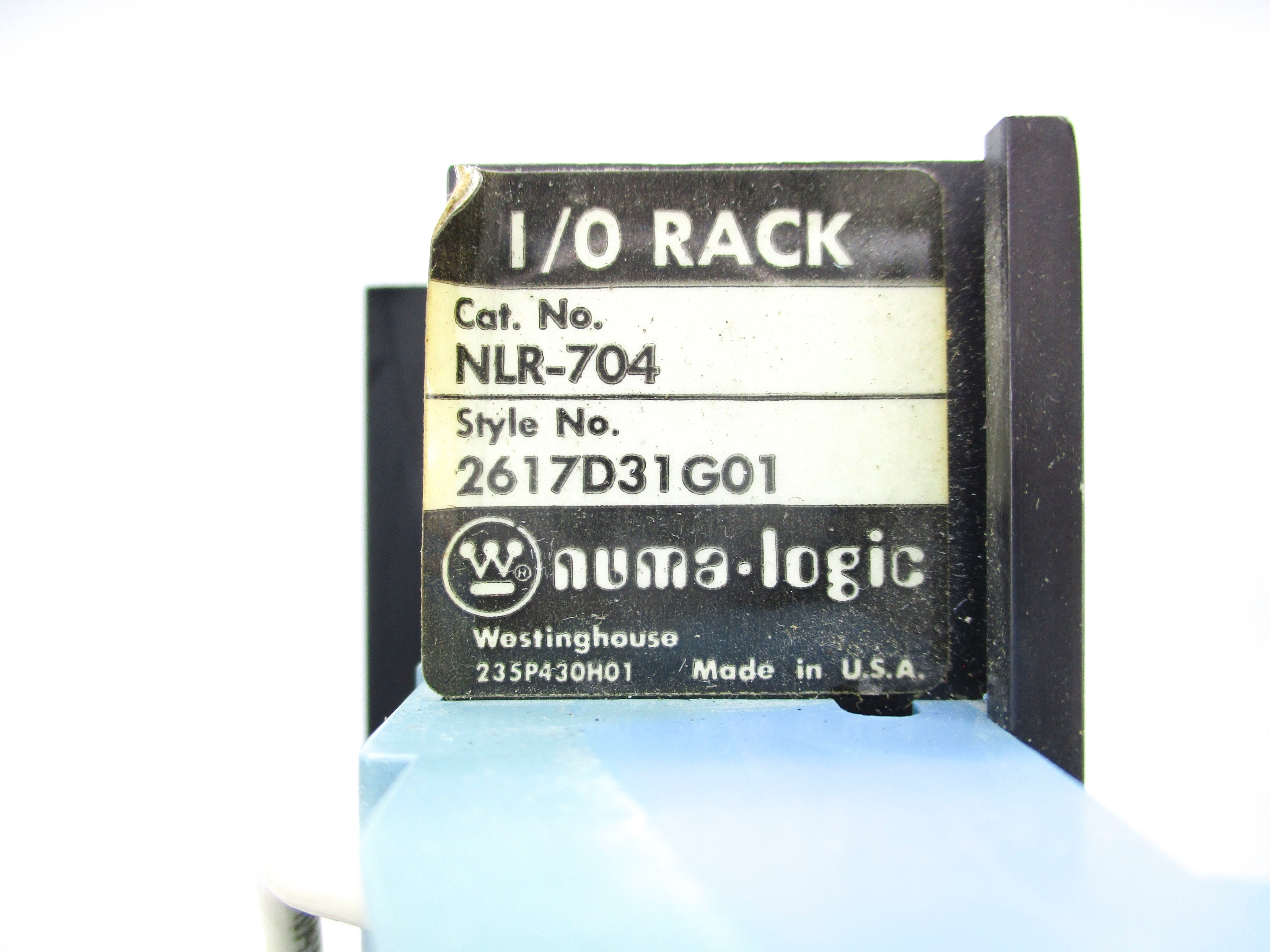 WESTINGHOUSE NLR-704 2617D31G01 UNMP