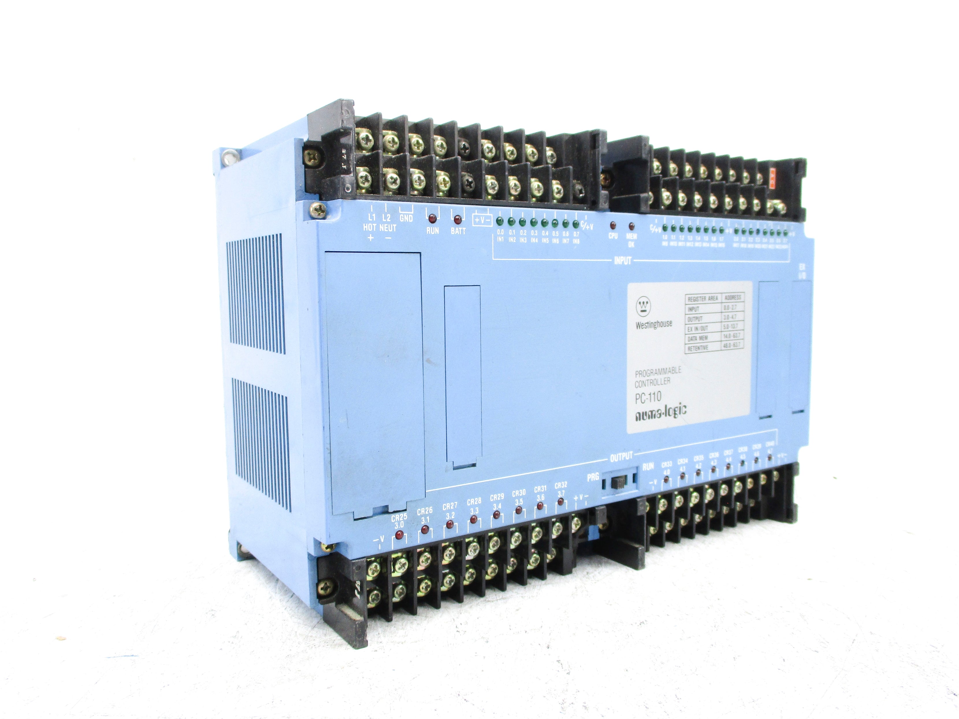 WESTINGHOUSE PC-110-104 UNMP