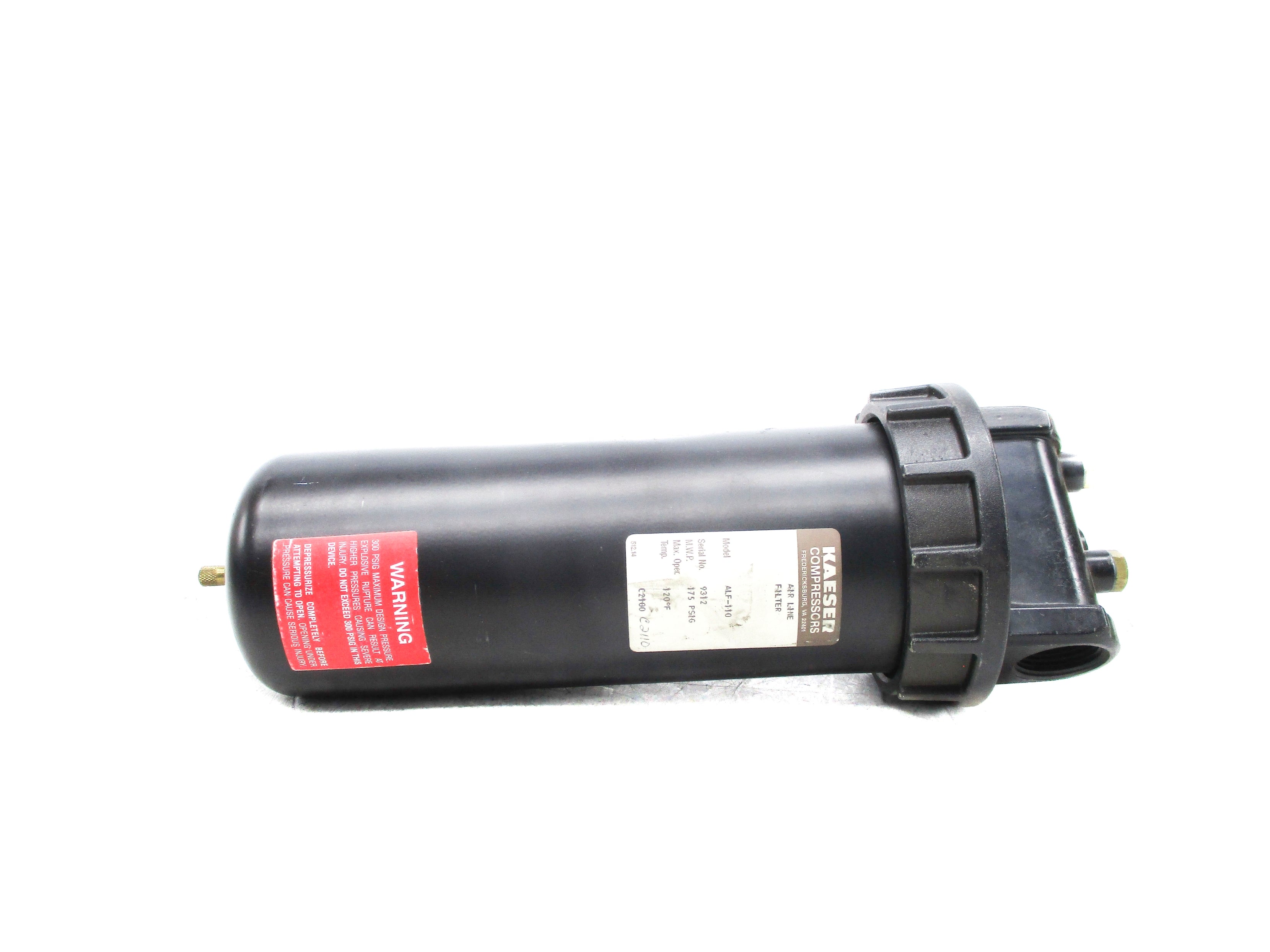 KAESER COMPRESSORS ALF-110 175PSI NSNP