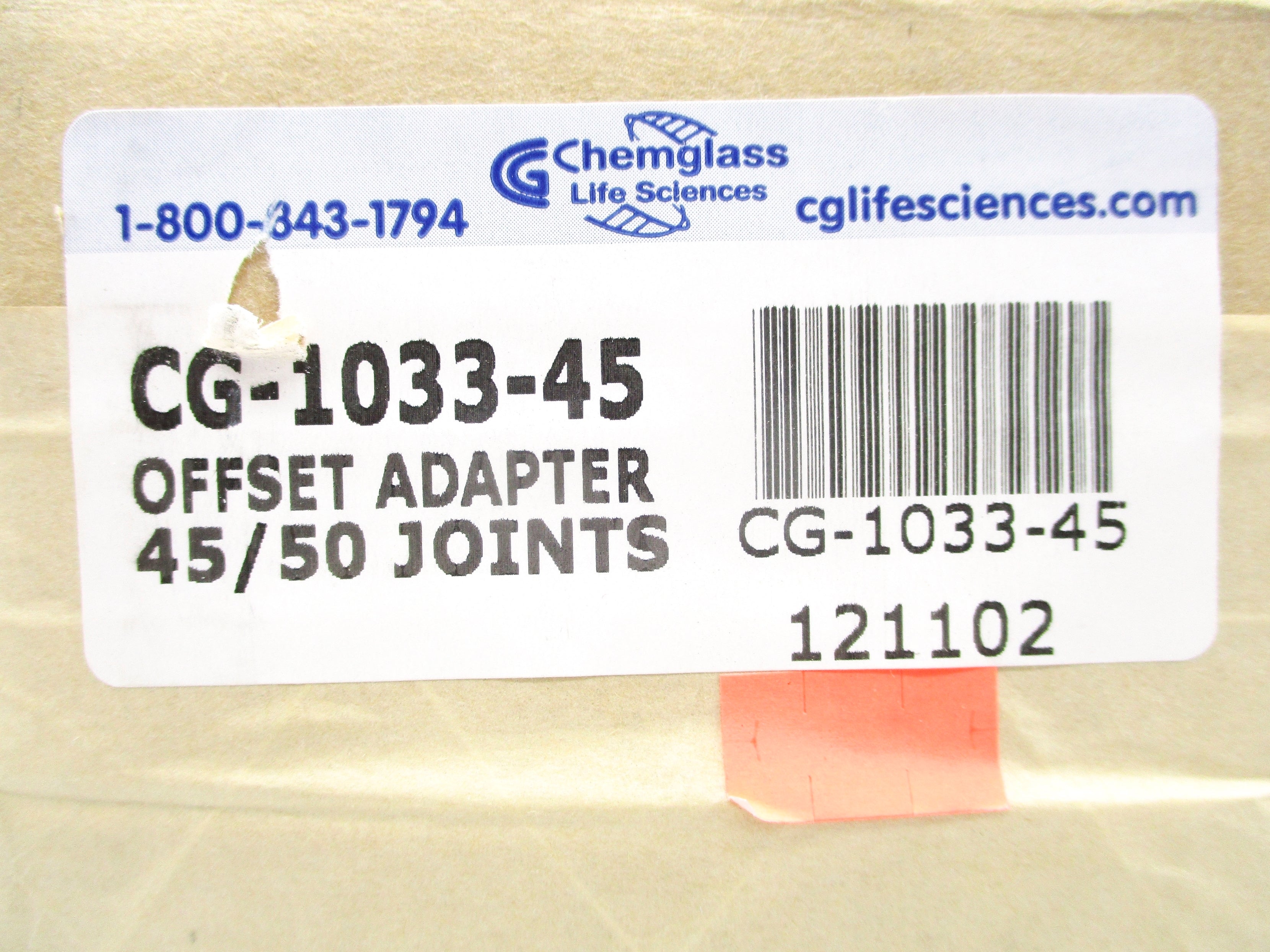CHEMGLASS CG-1033-45 NSFS