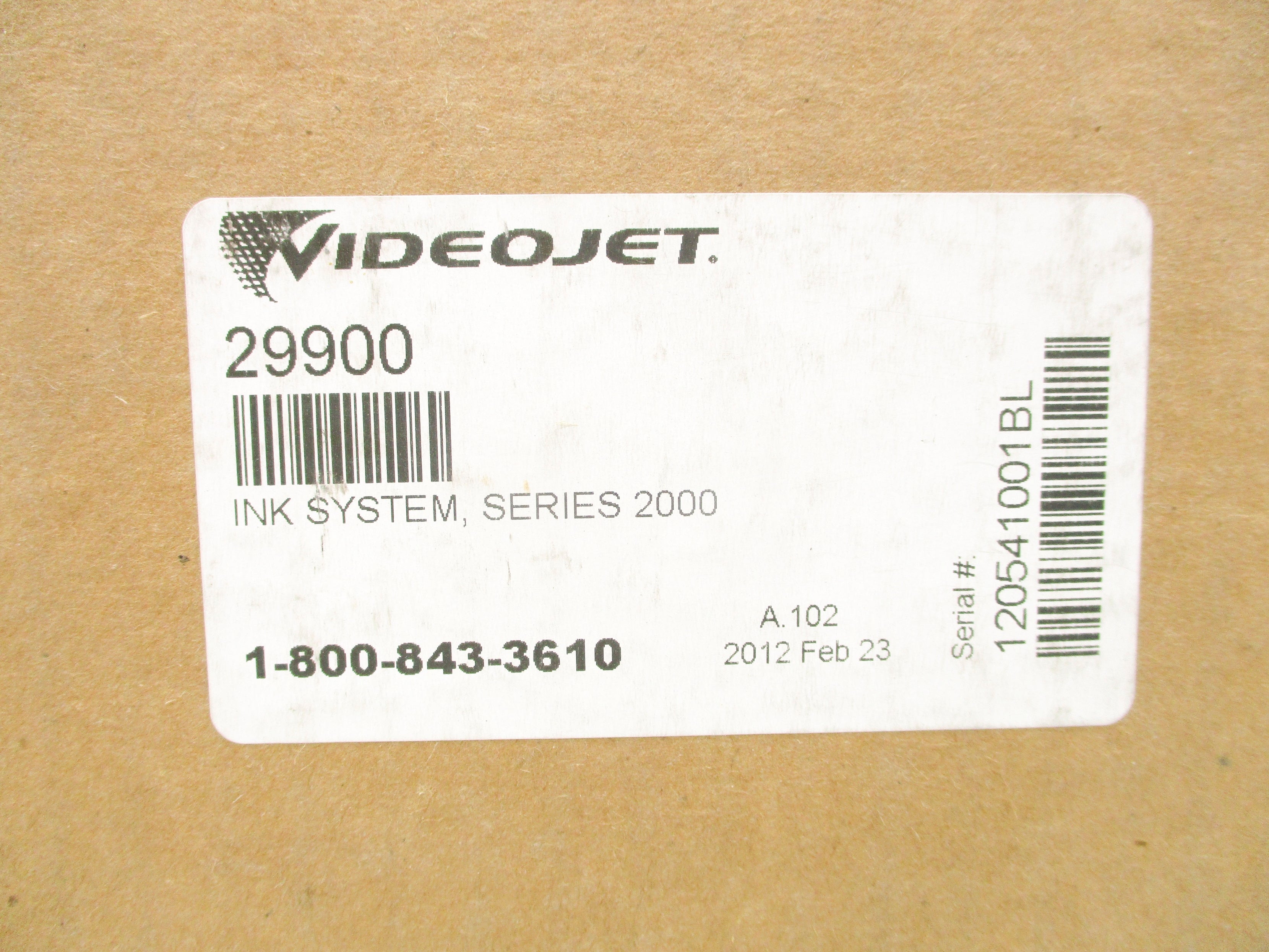 VIDEOJET 29900 SER. 2000 NSFS
