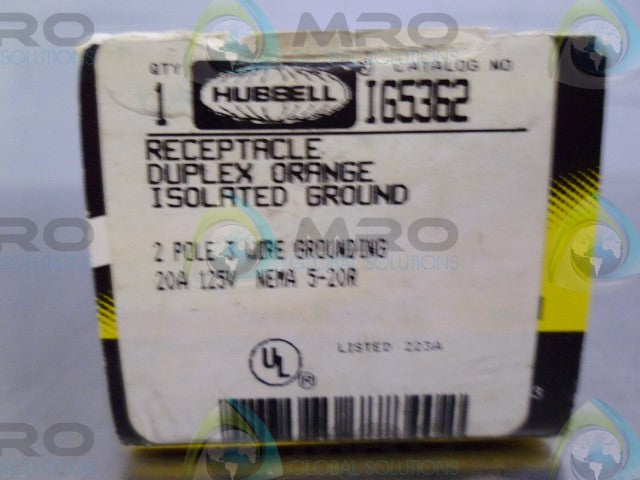 HUBBELL IG5362 OUTLET *NEW IN BOX*